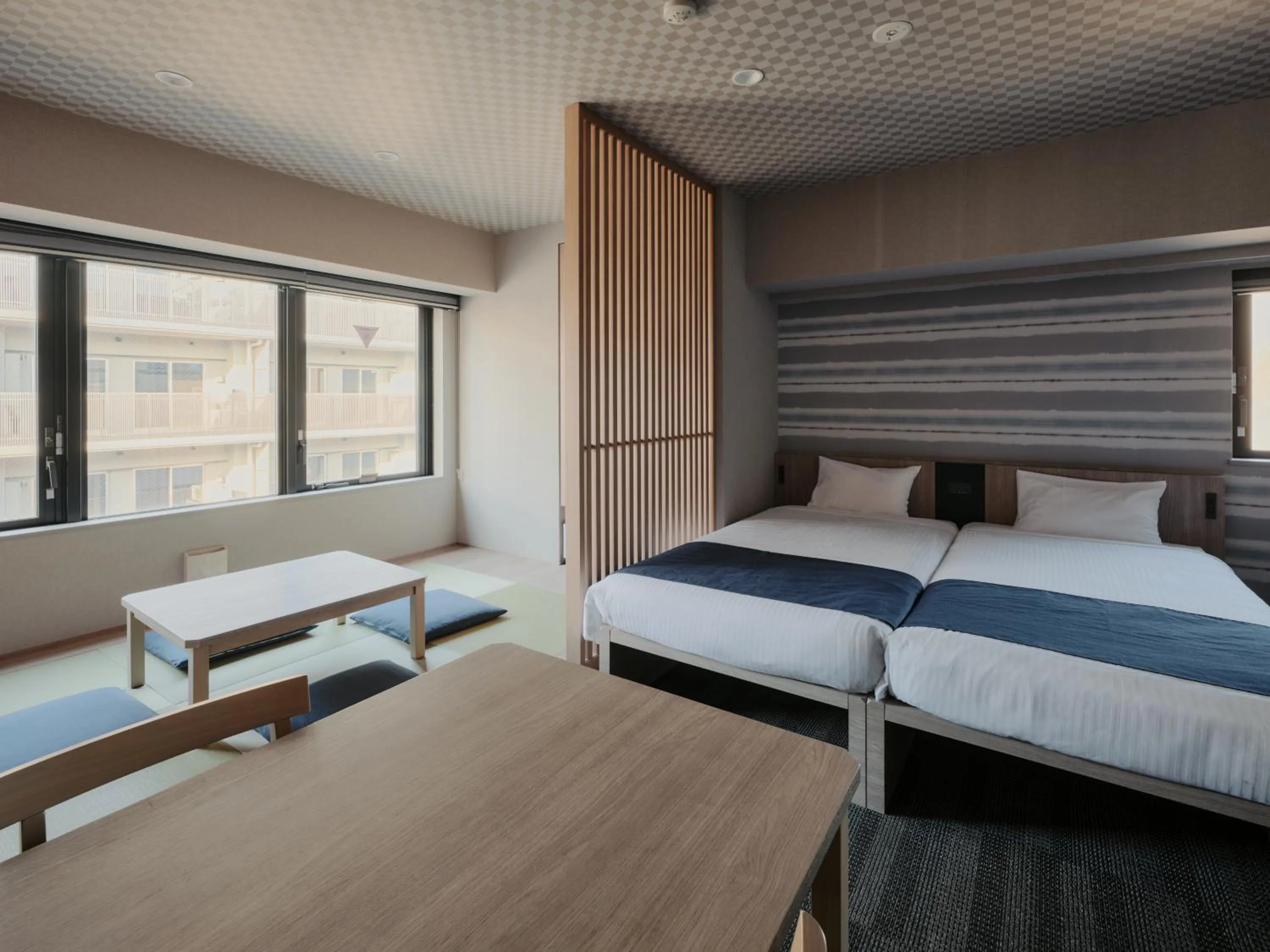 Bed in MONday Apart Premium Ginza Shintomicho