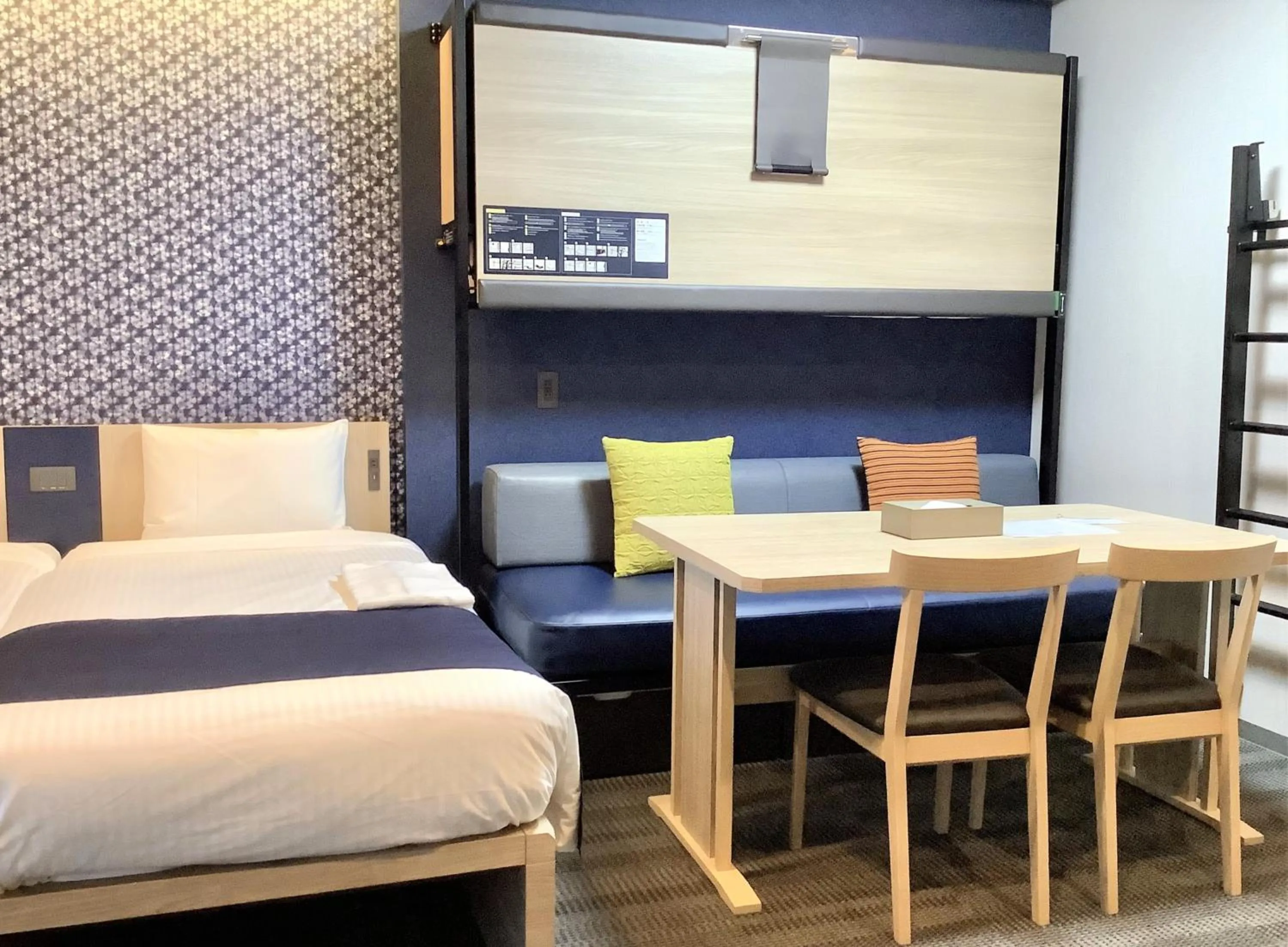 Bed in MONday Apart Premium Ginza Shintomicho