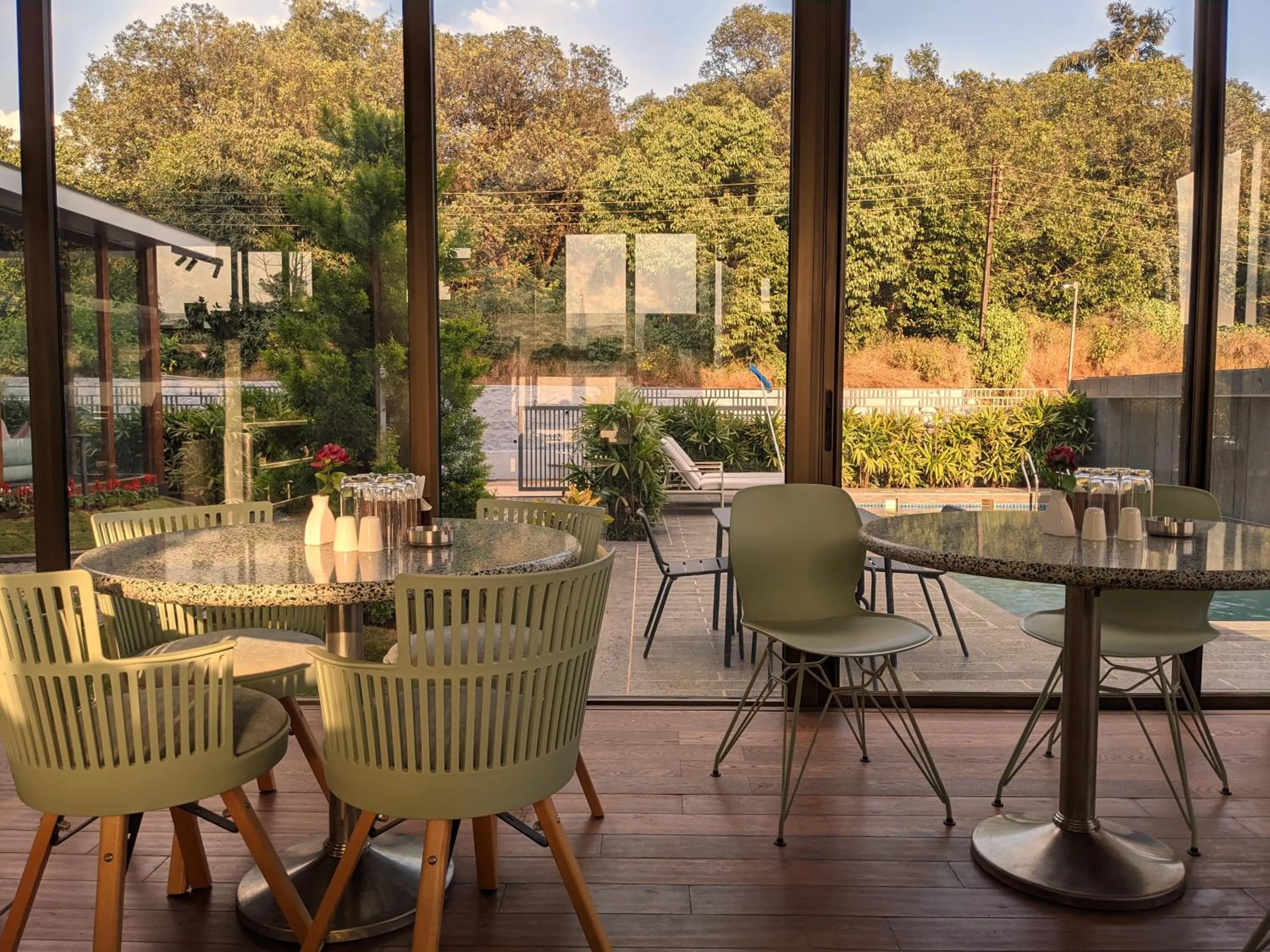 Restaurant/places to eat in Leela Resort, The Exotic Boutique Hotel - Pure Veg