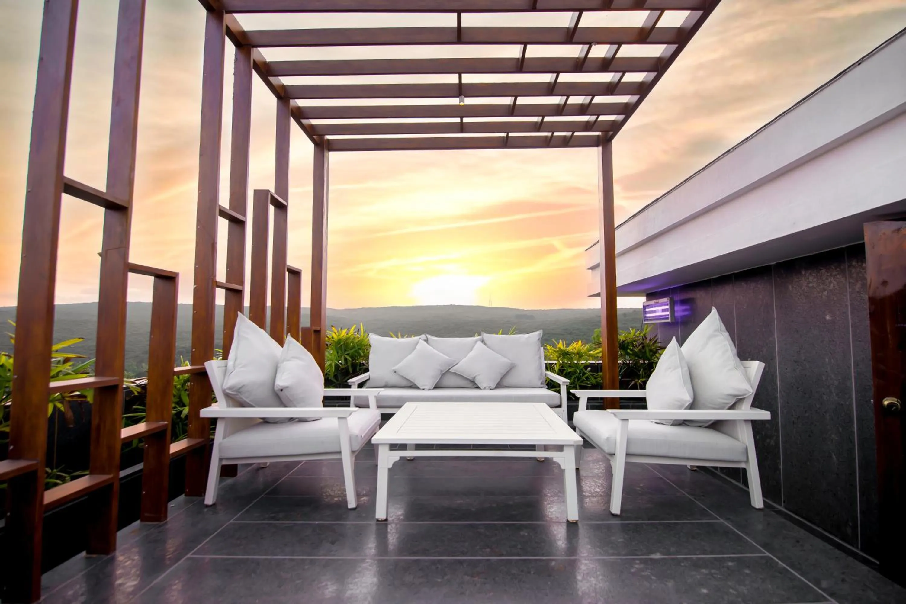 Natural landscape in Leela Resort, The Exotic Boutique Hotel - Pure Veg