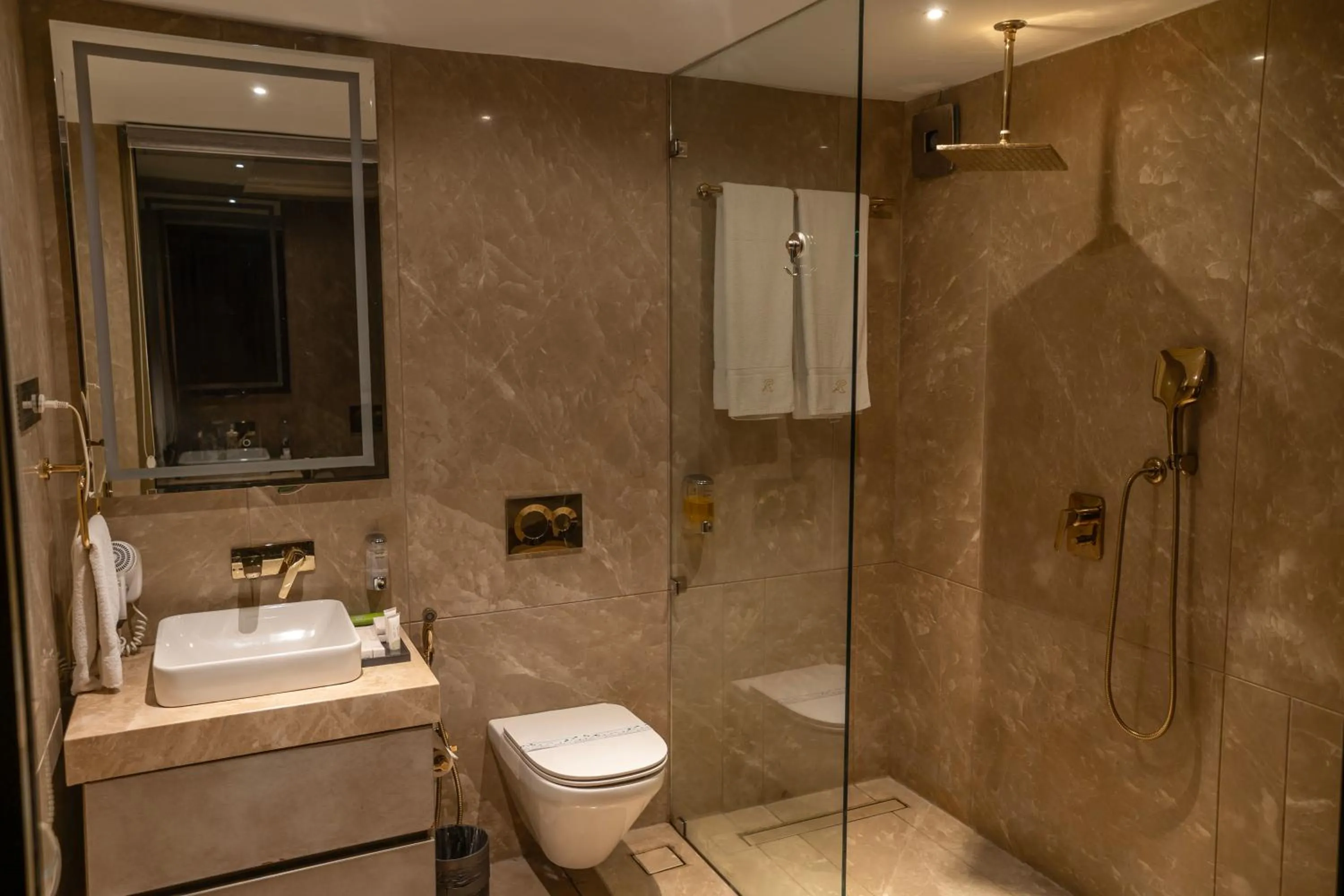 Bathroom in Leela Resort, The Exotic Boutique Hotel - Pure Veg