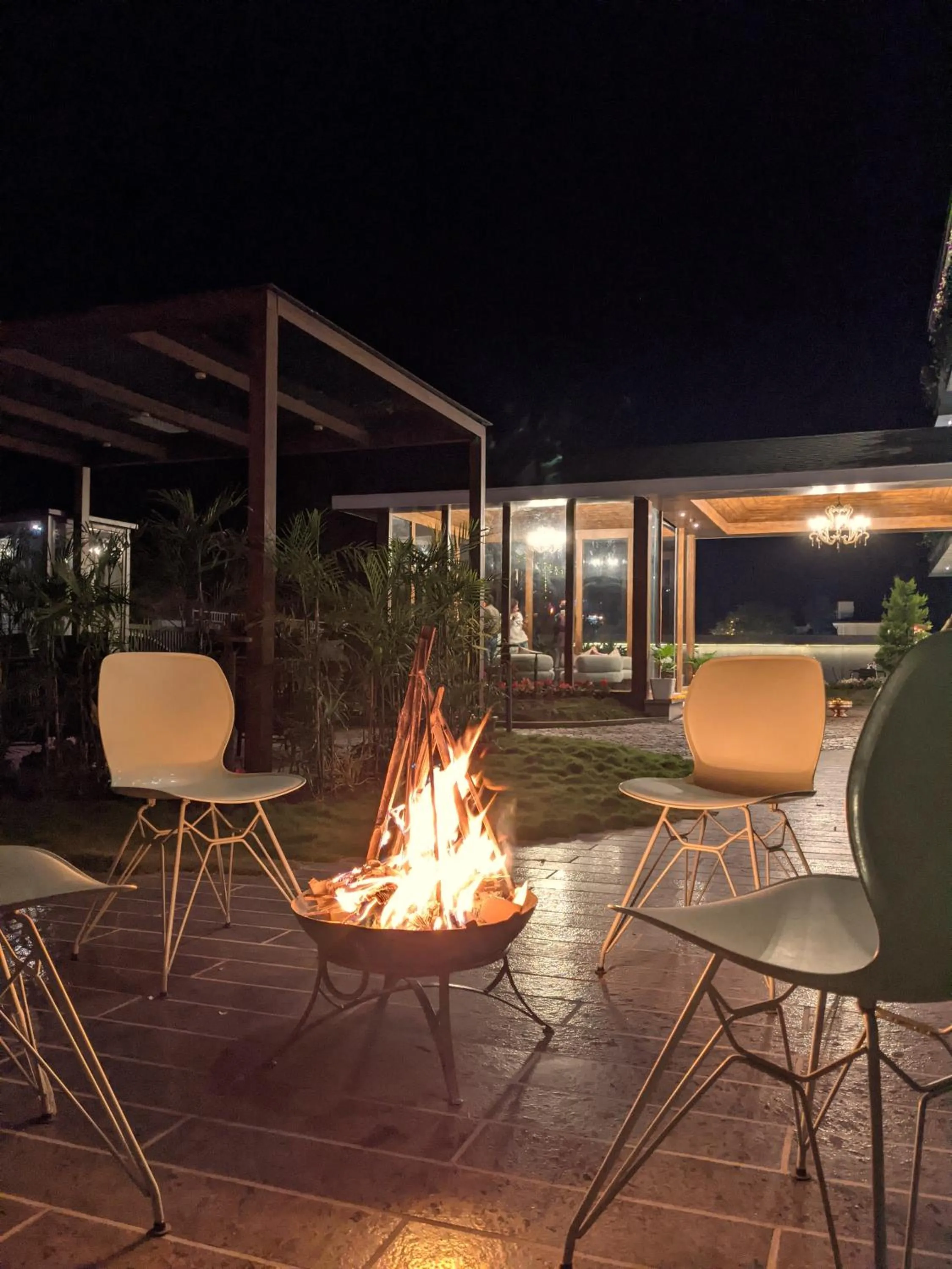 Night in Leela Resort, The Exotic Boutique Hotel - Pure Veg