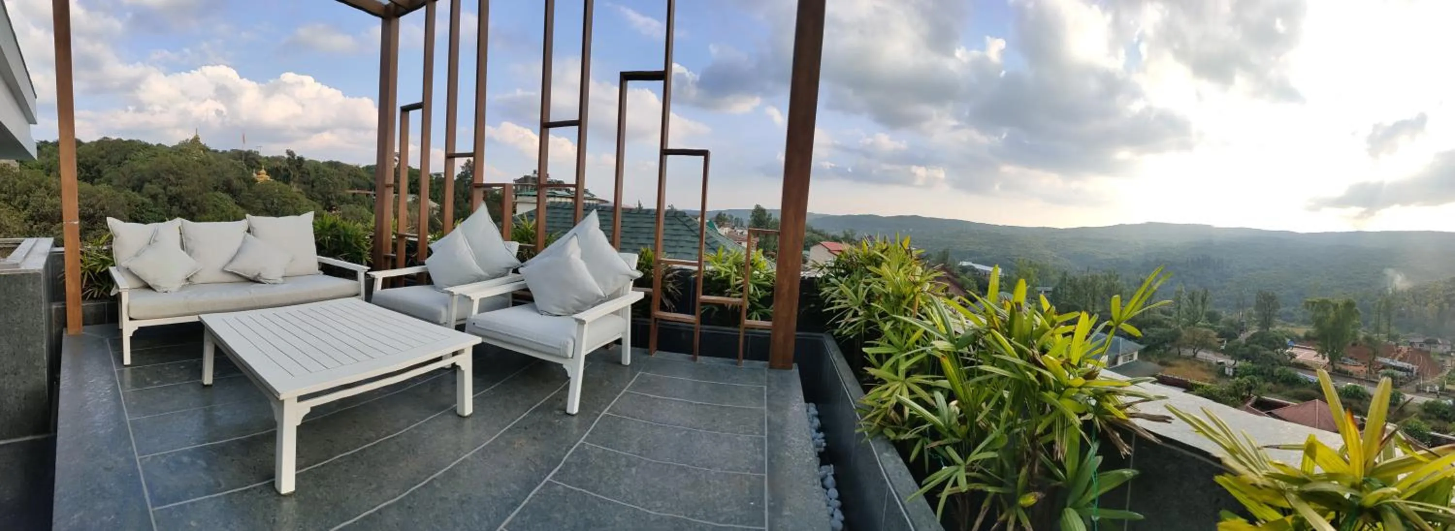 Natural landscape in Leela Resort, The Exotic Boutique Hotel - Pure Veg