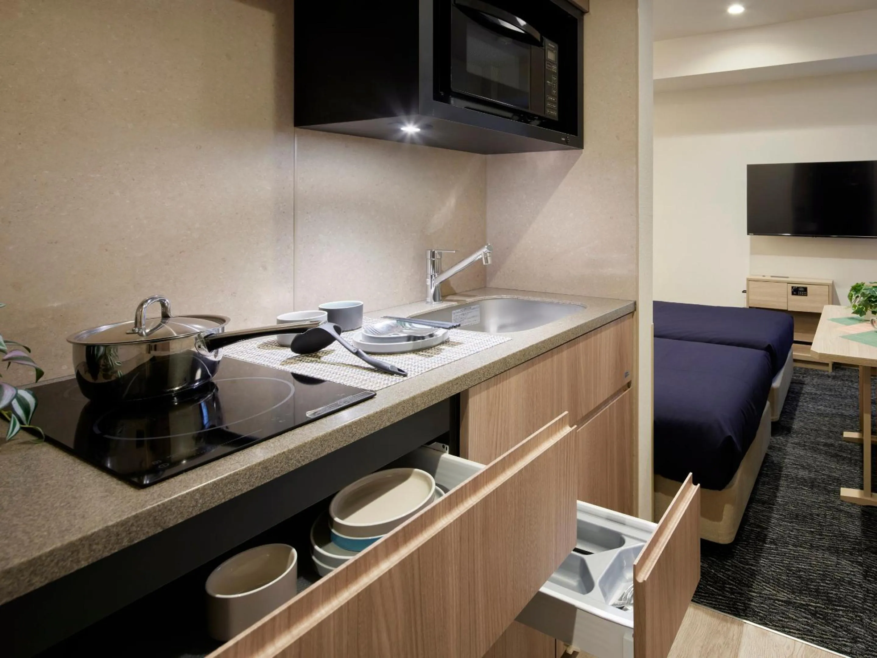 kitchen in Minn Kasai