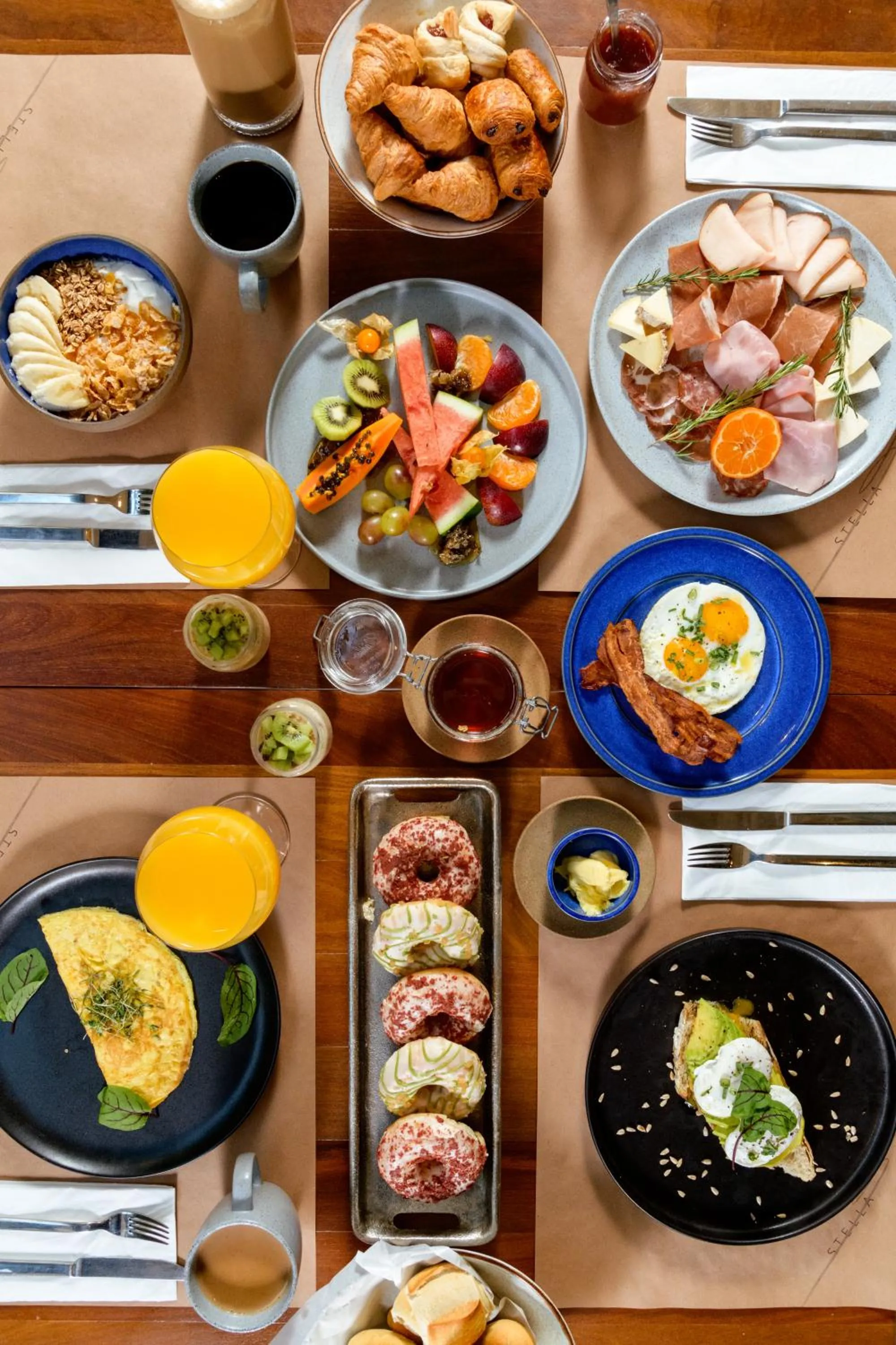 Buffet breakfast in Canopy By Hilton Sao Paulo Jardins