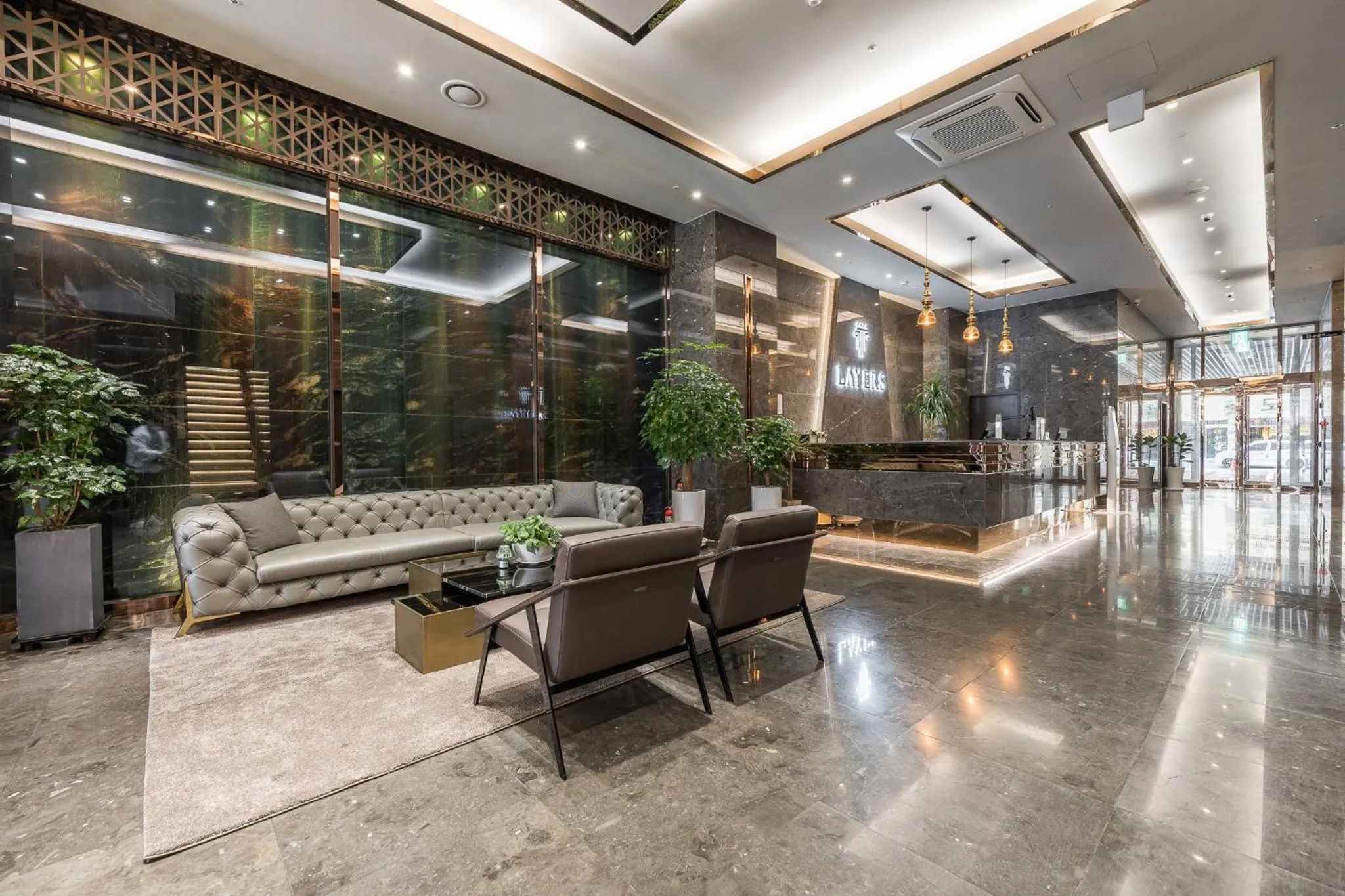 Lobby or reception in Layers Hotel Busan Hadan