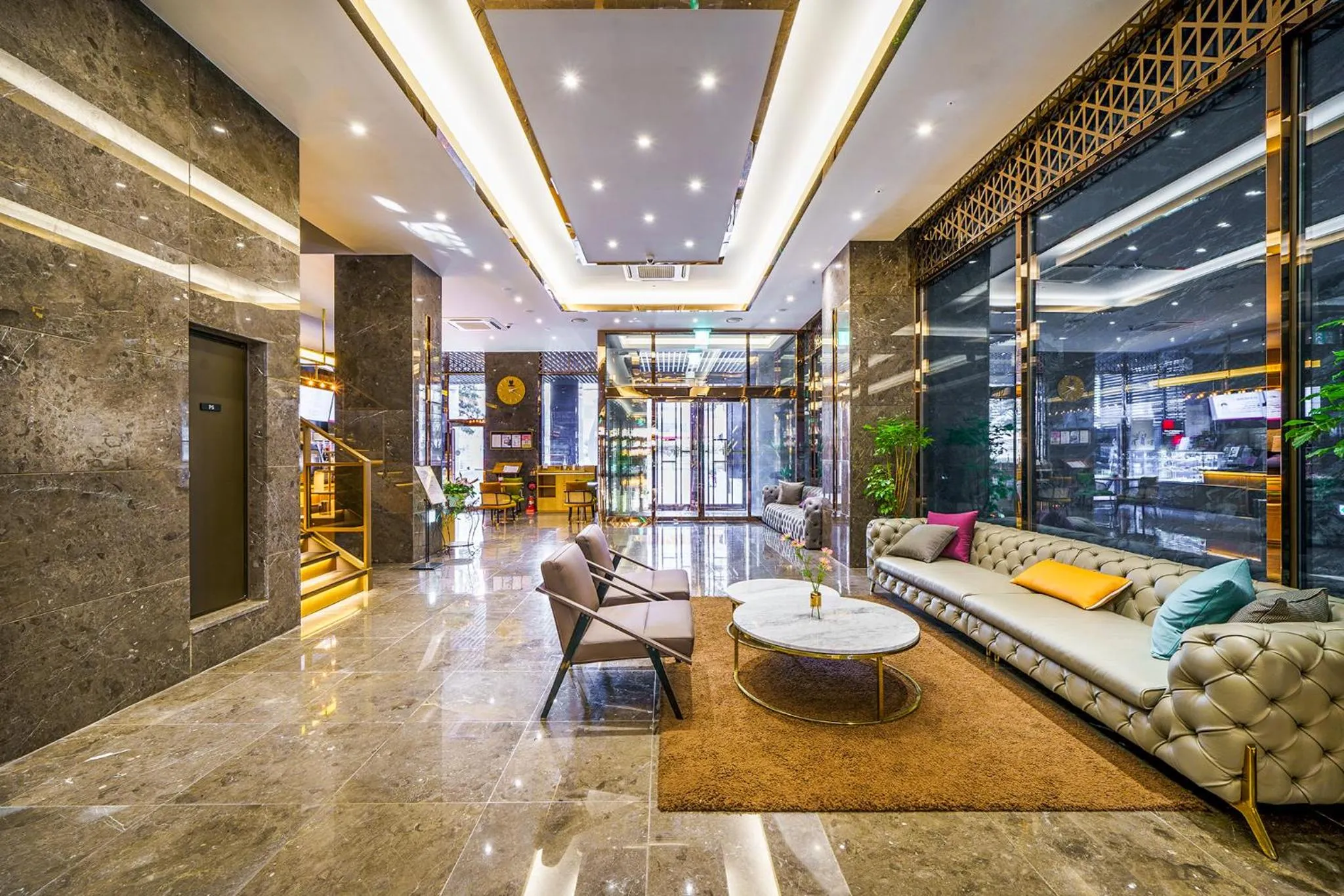 Lobby or reception in Layers Hotel Busan Hadan