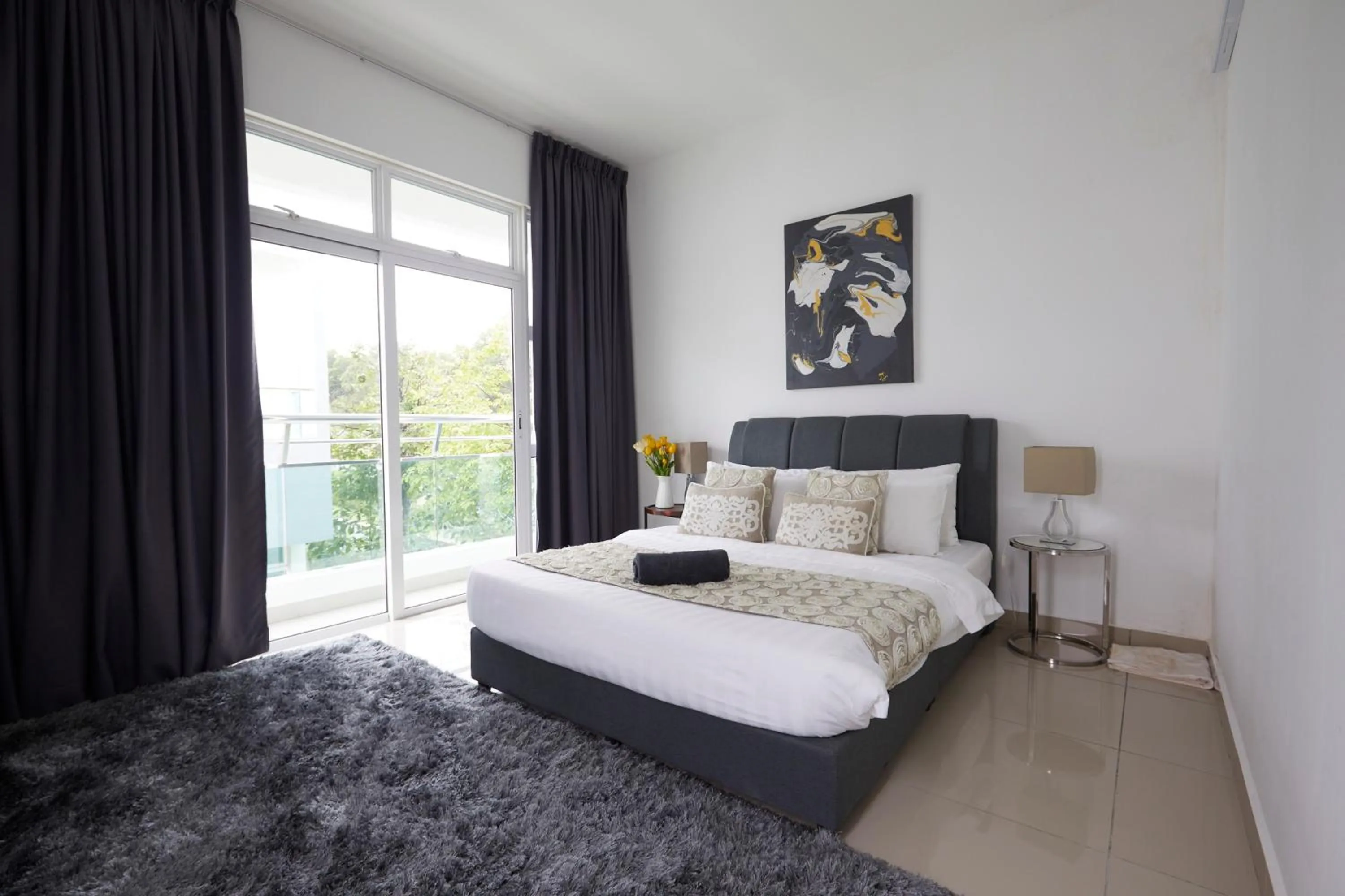 Bedroom, Bed in Desaru Arcadia Villa By Convergence