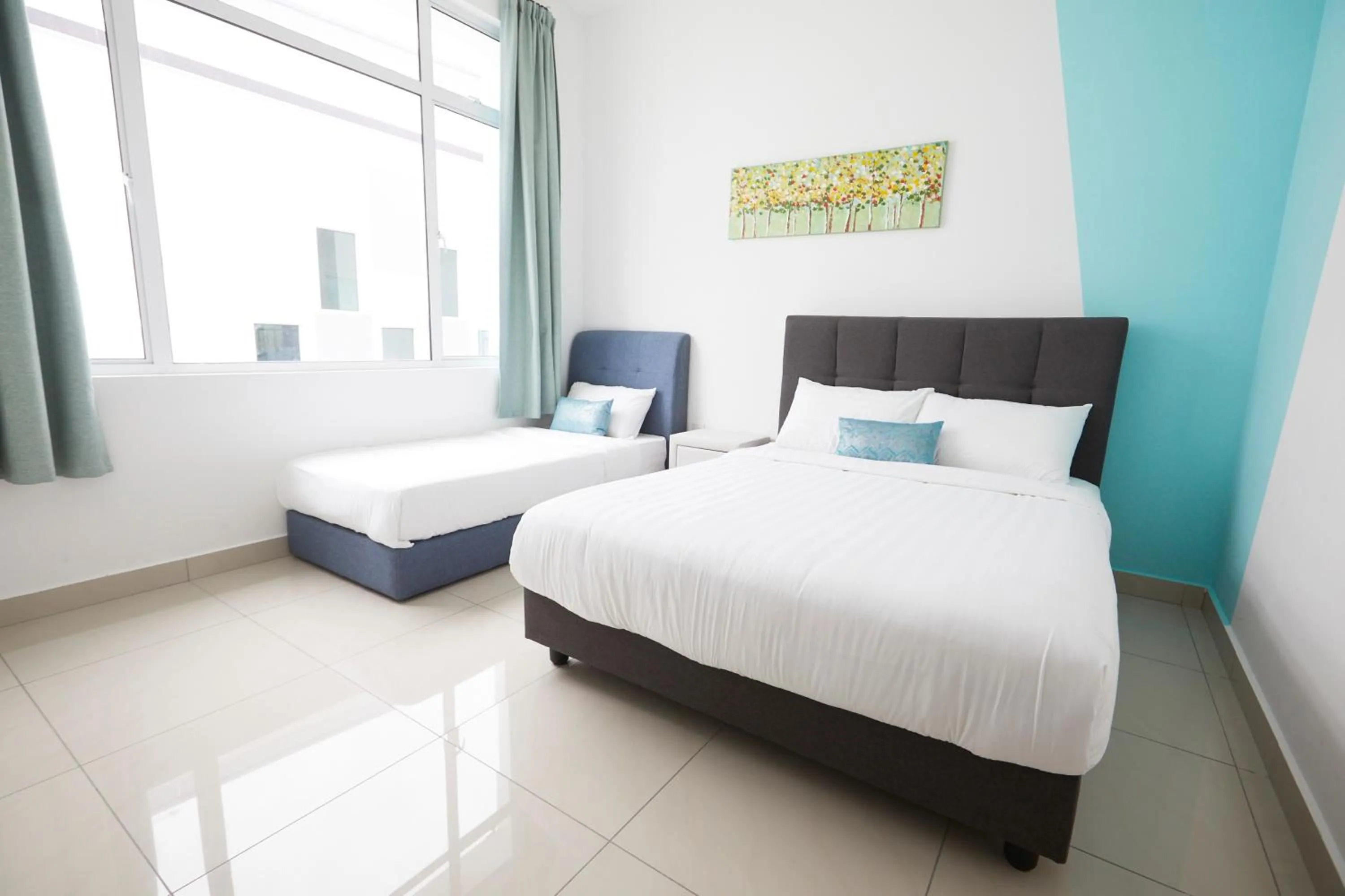 Bedroom, Bed in Desaru Arcadia Villa By Convergence