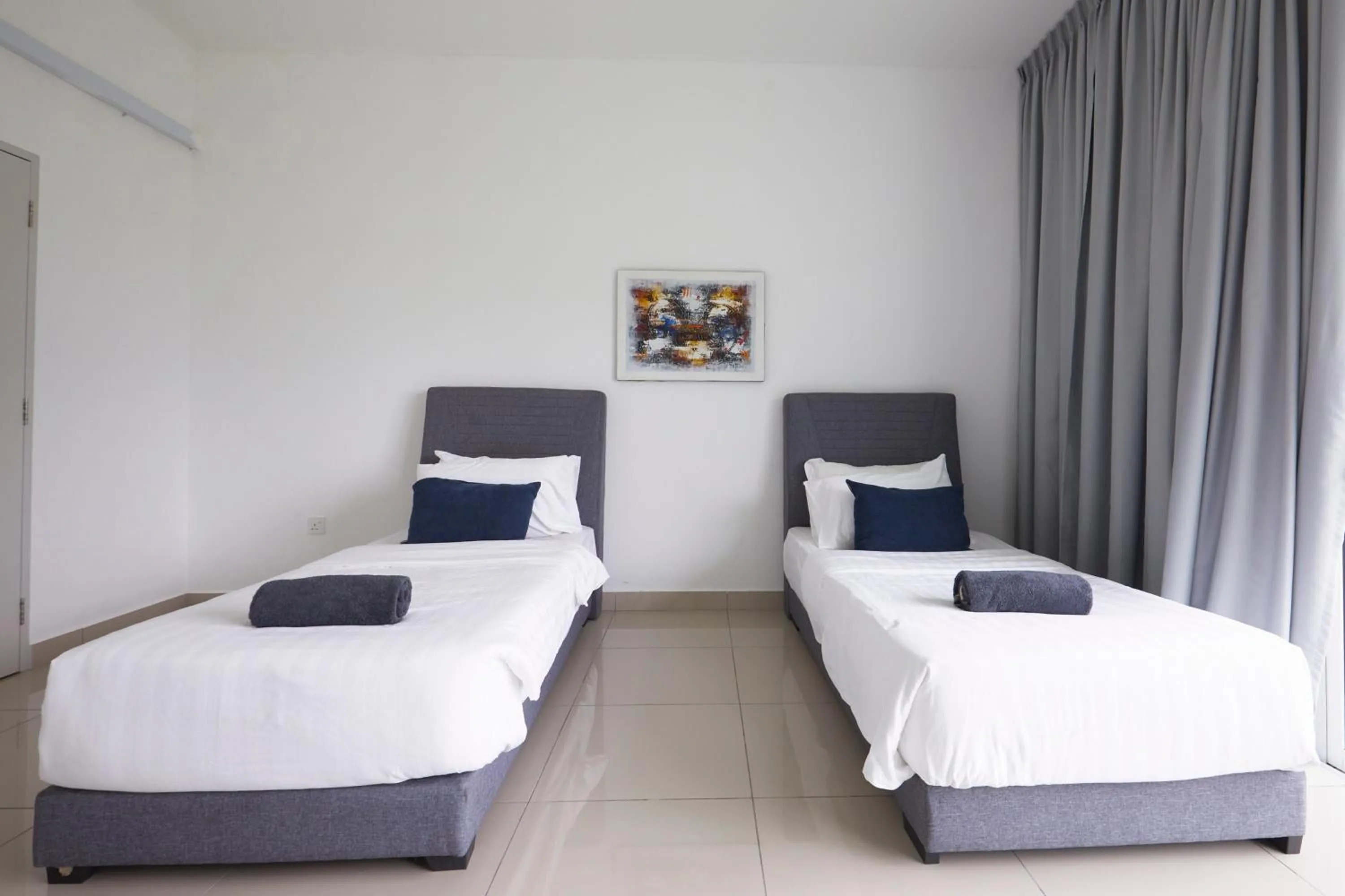 Bedroom, Bed in Desaru Arcadia Villa By Convergence