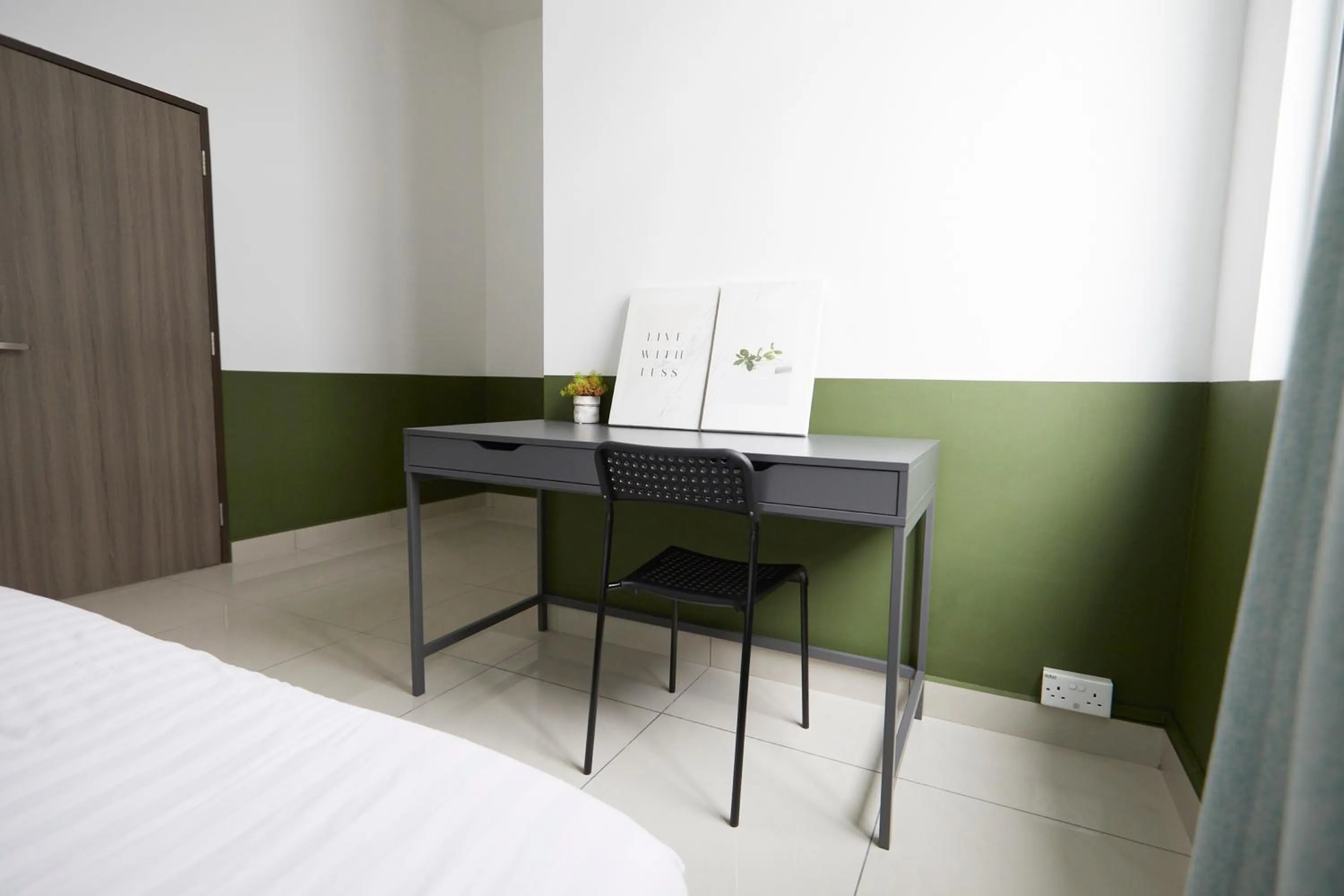 Seating area, Bed in Desaru Arcadia Villa By Convergence