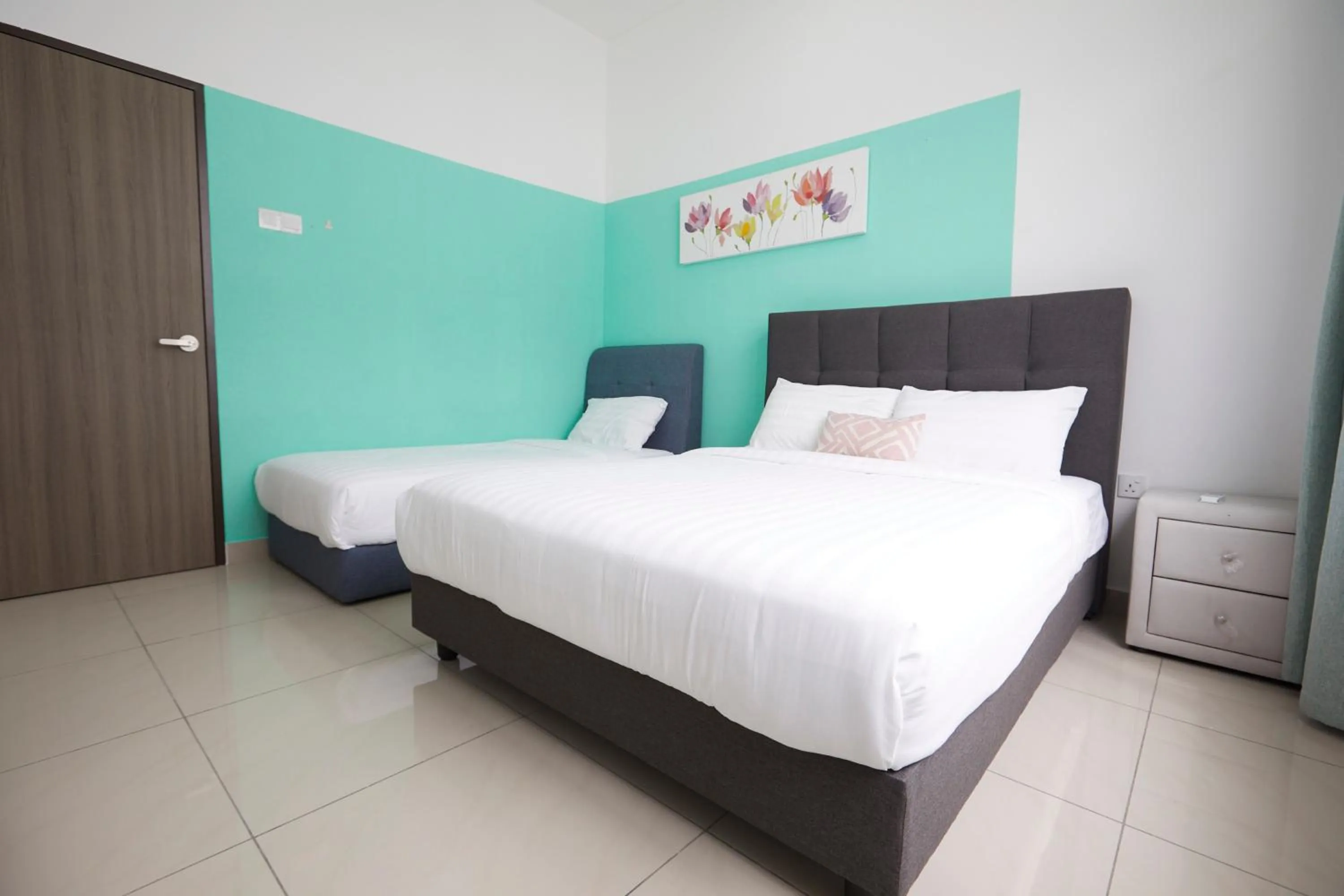 Bedroom, Bed in Desaru Arcadia Villa By Convergence