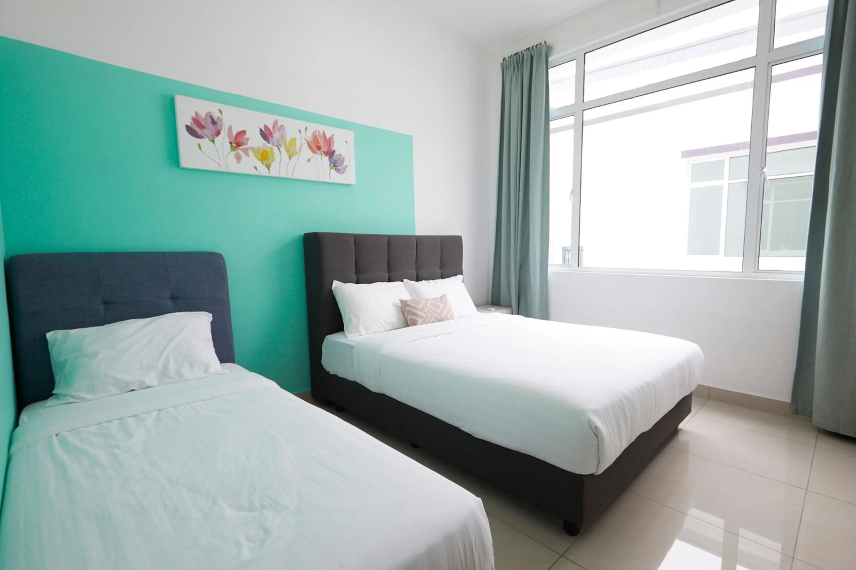 Bedroom, Bed in Desaru Arcadia Villa By Convergence