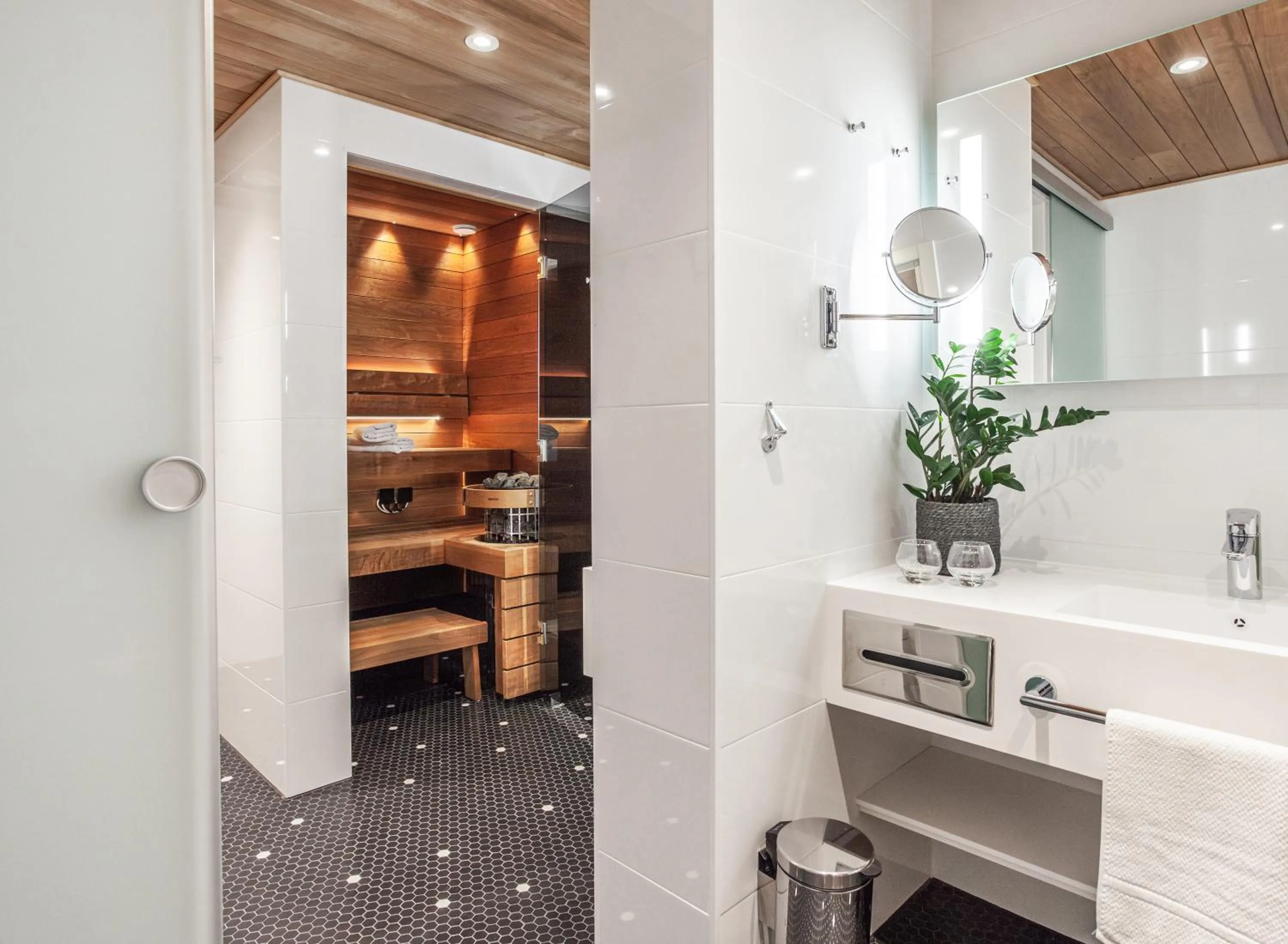 Sauna in Hotel Matts