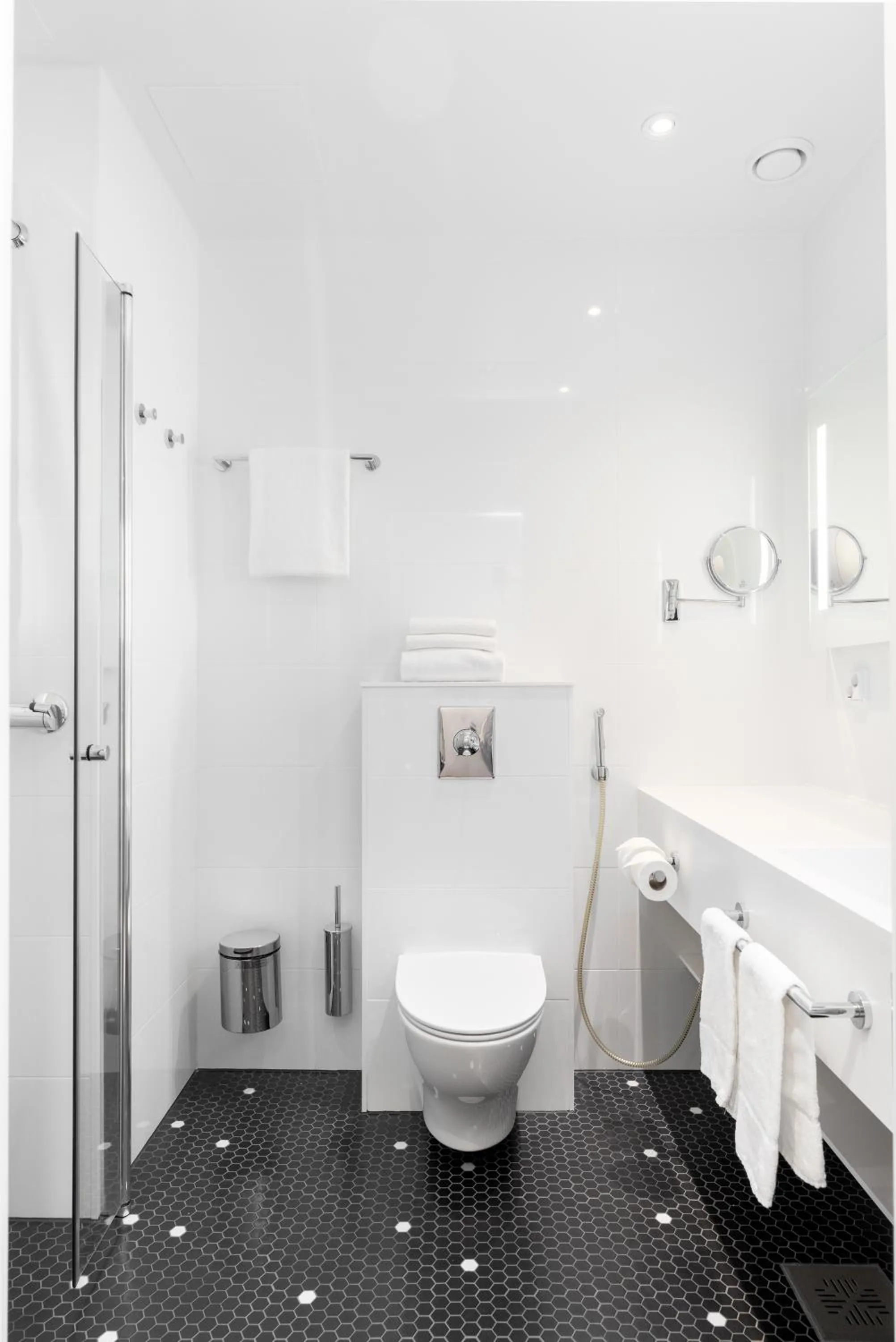 Bathroom in Hotel Matts