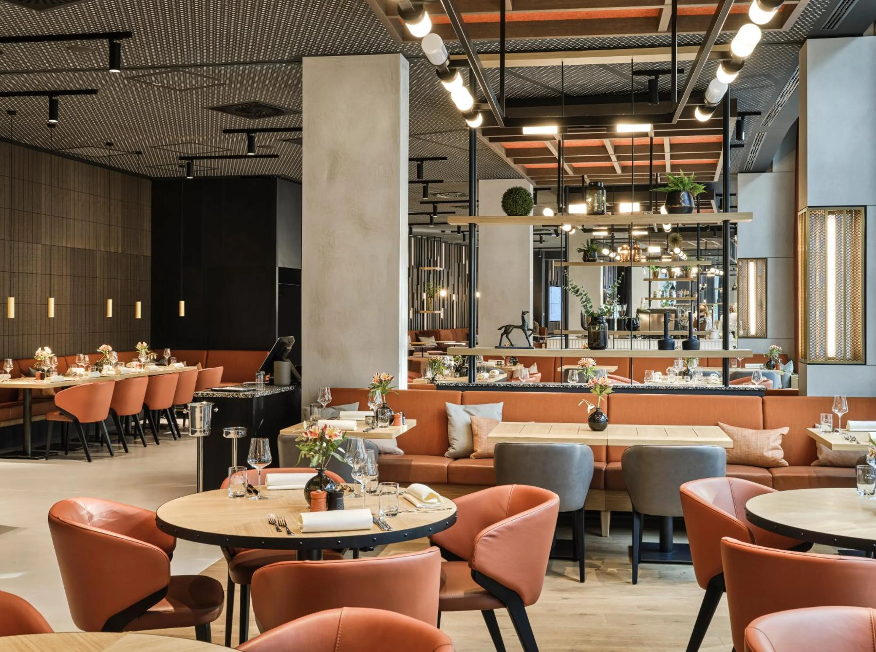 Restaurant/places to eat in ATLANTIC Hotel Münster