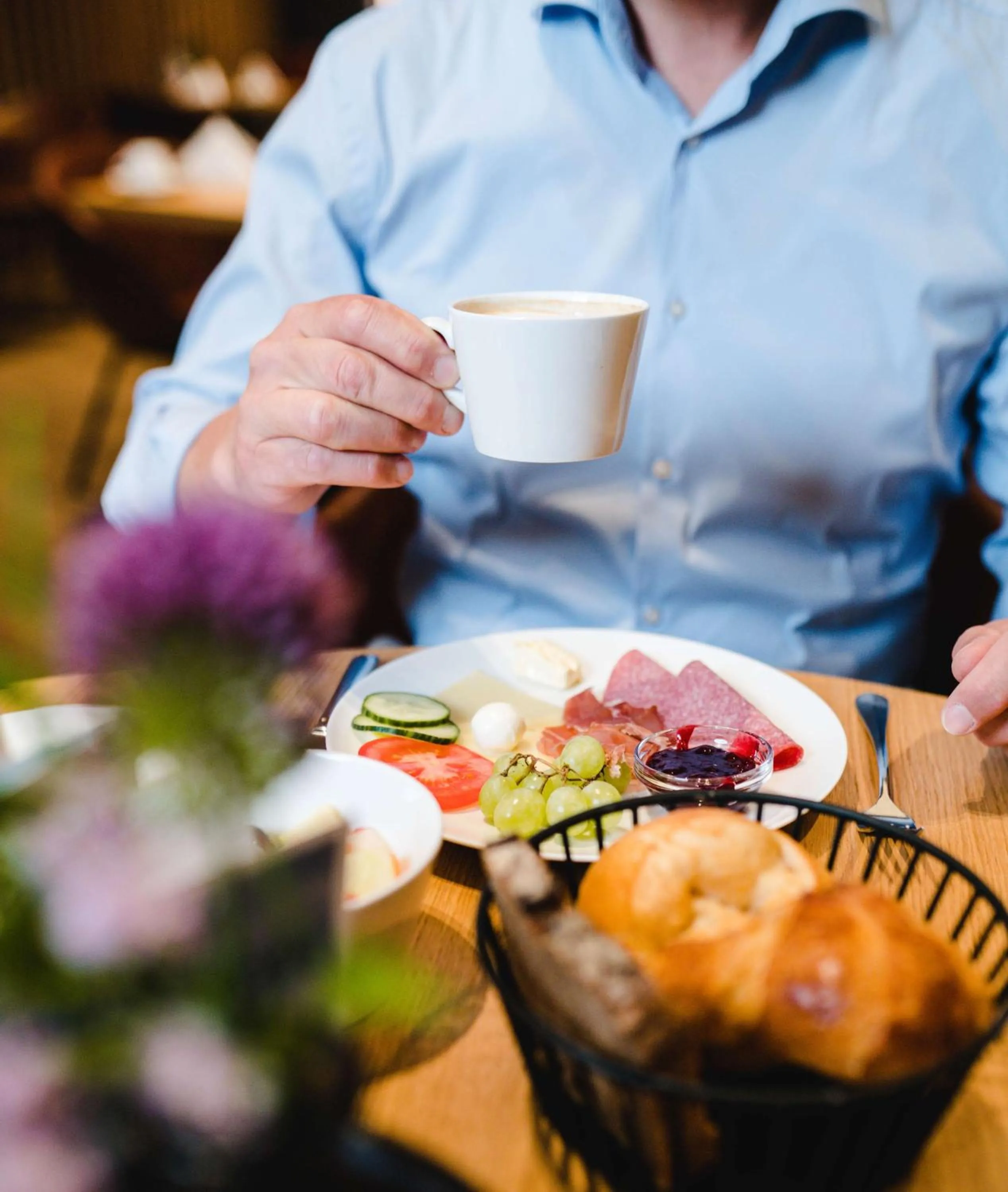 Restaurant/places to eat in ATLANTIC Hotel Münster