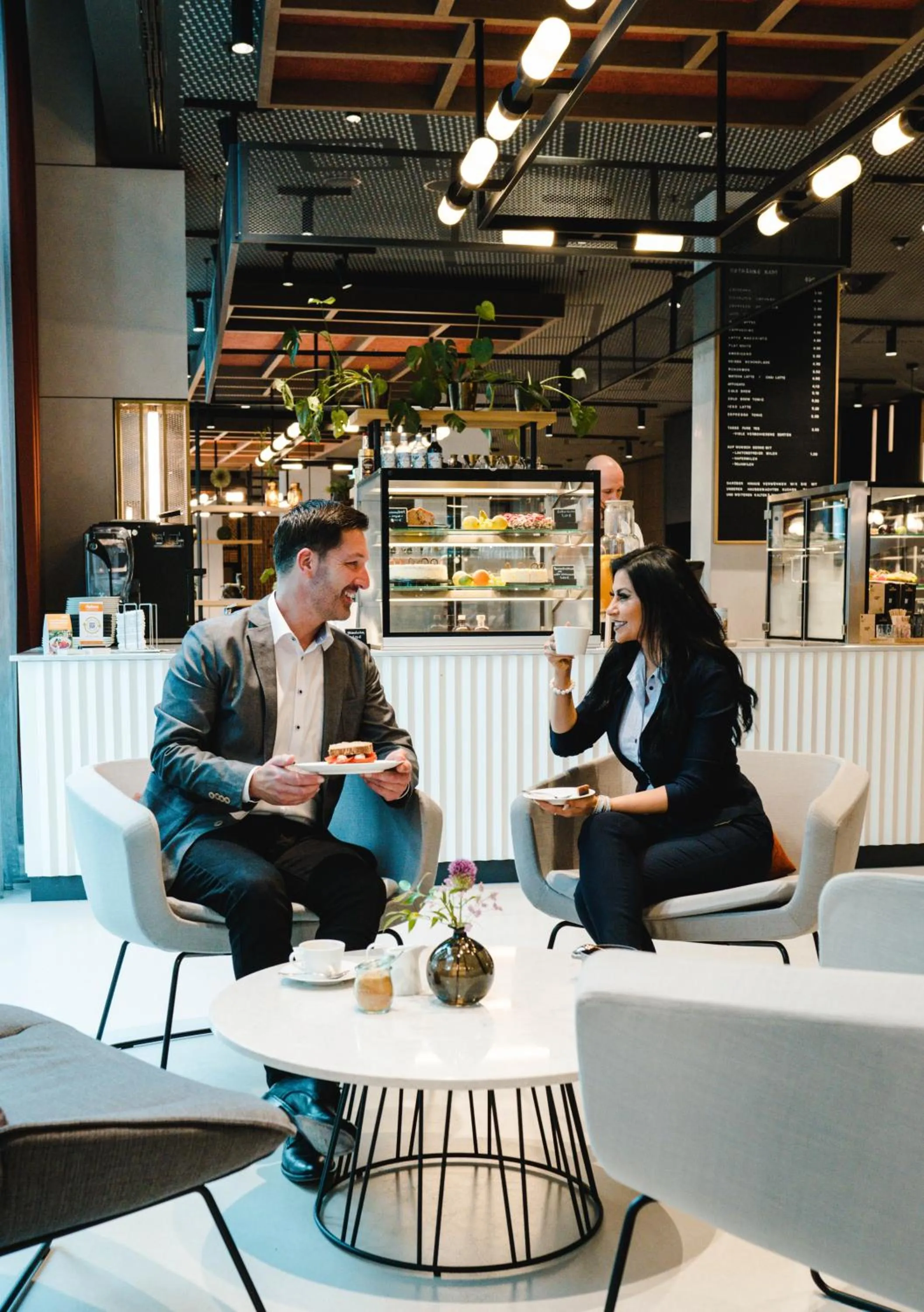 Restaurant/places to eat in ATLANTIC Hotel Münster