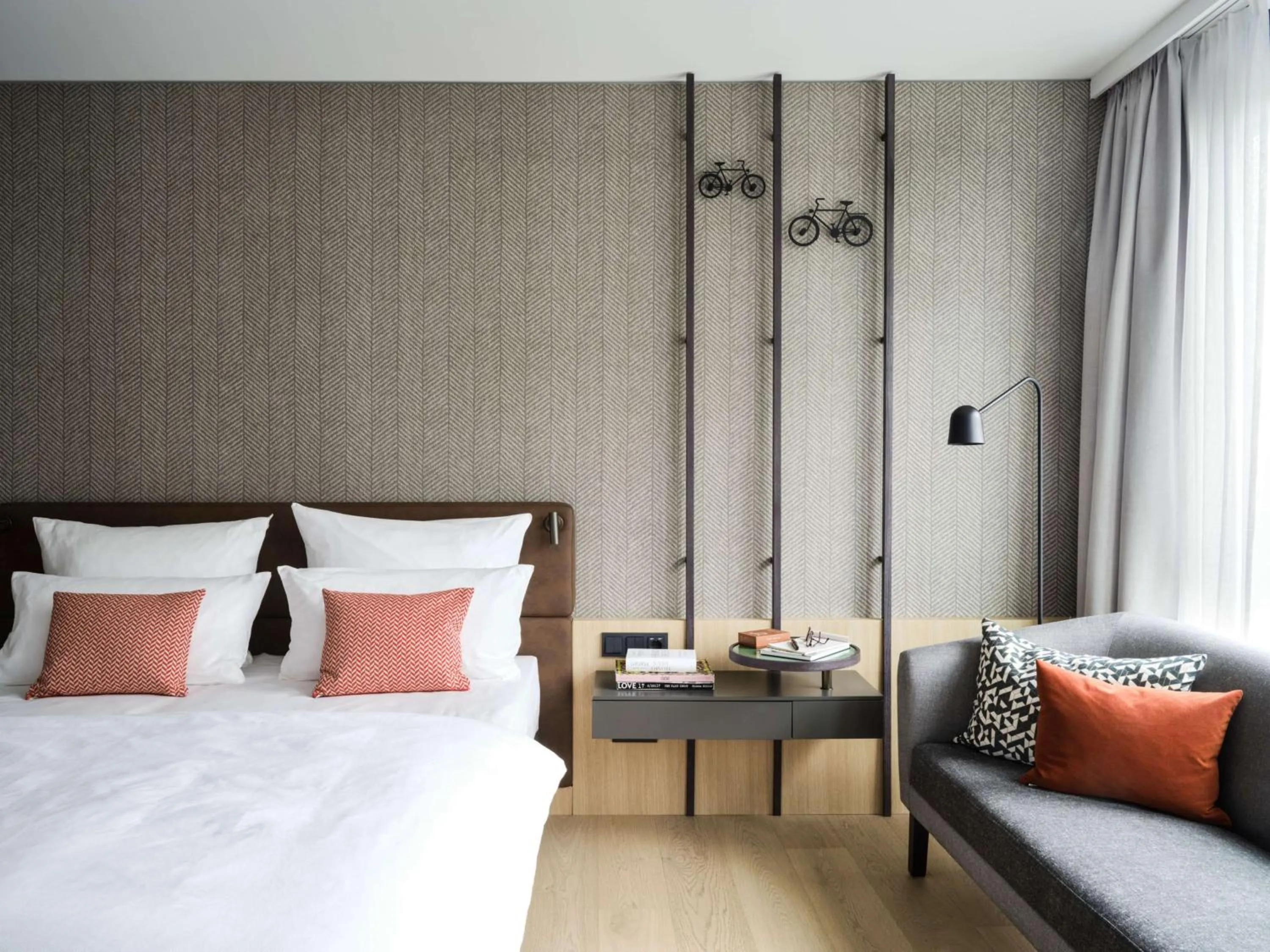 Bedroom, Bed in ATLANTIC Hotel Münster