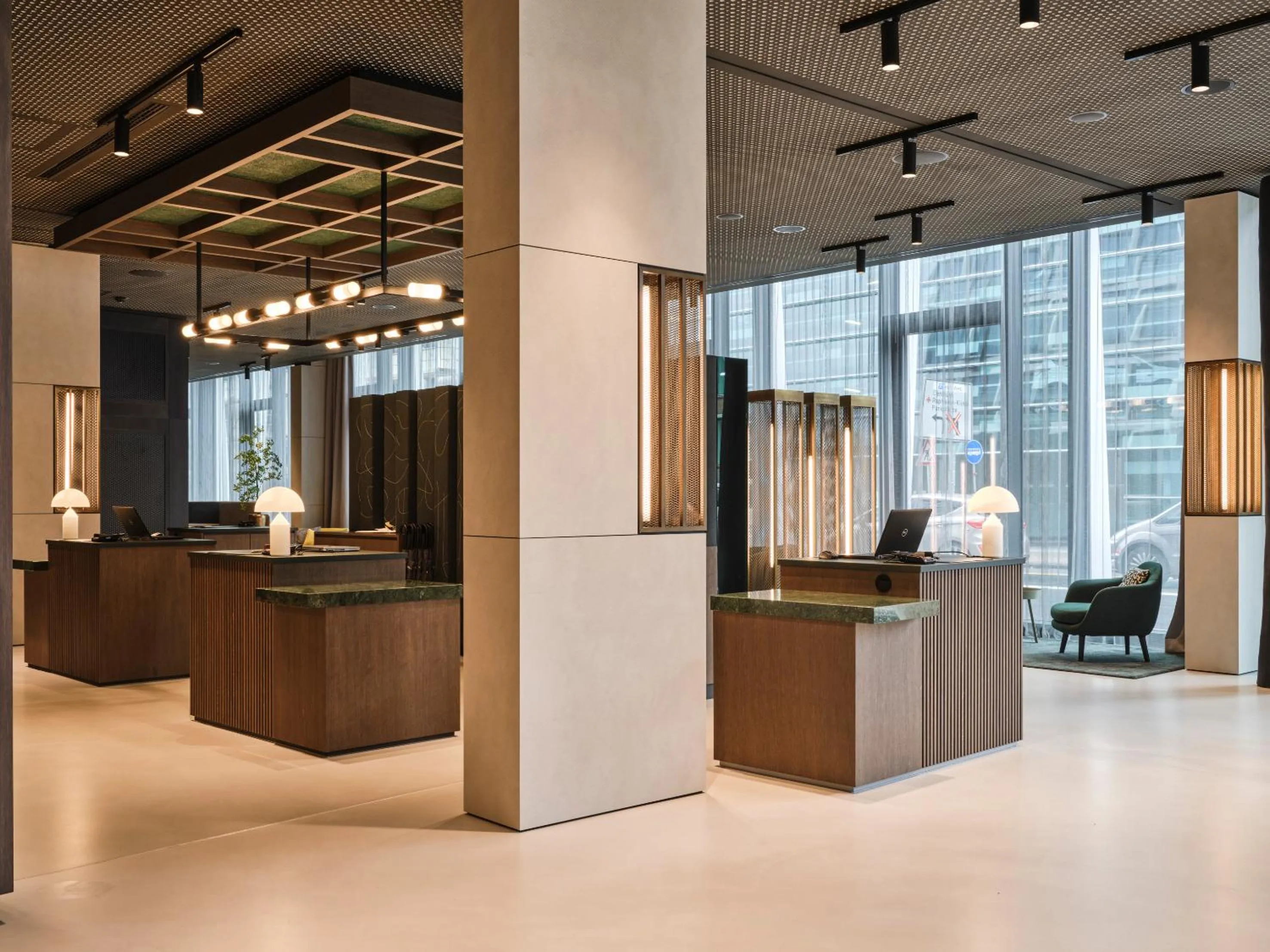 Lobby or reception in ATLANTIC Hotel Münster