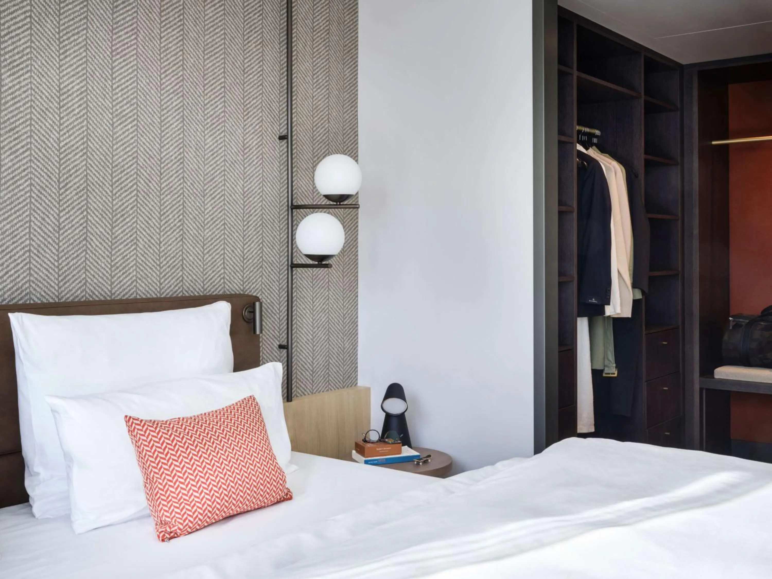 Photo of the whole room, Bed in ATLANTIC Hotel Münster