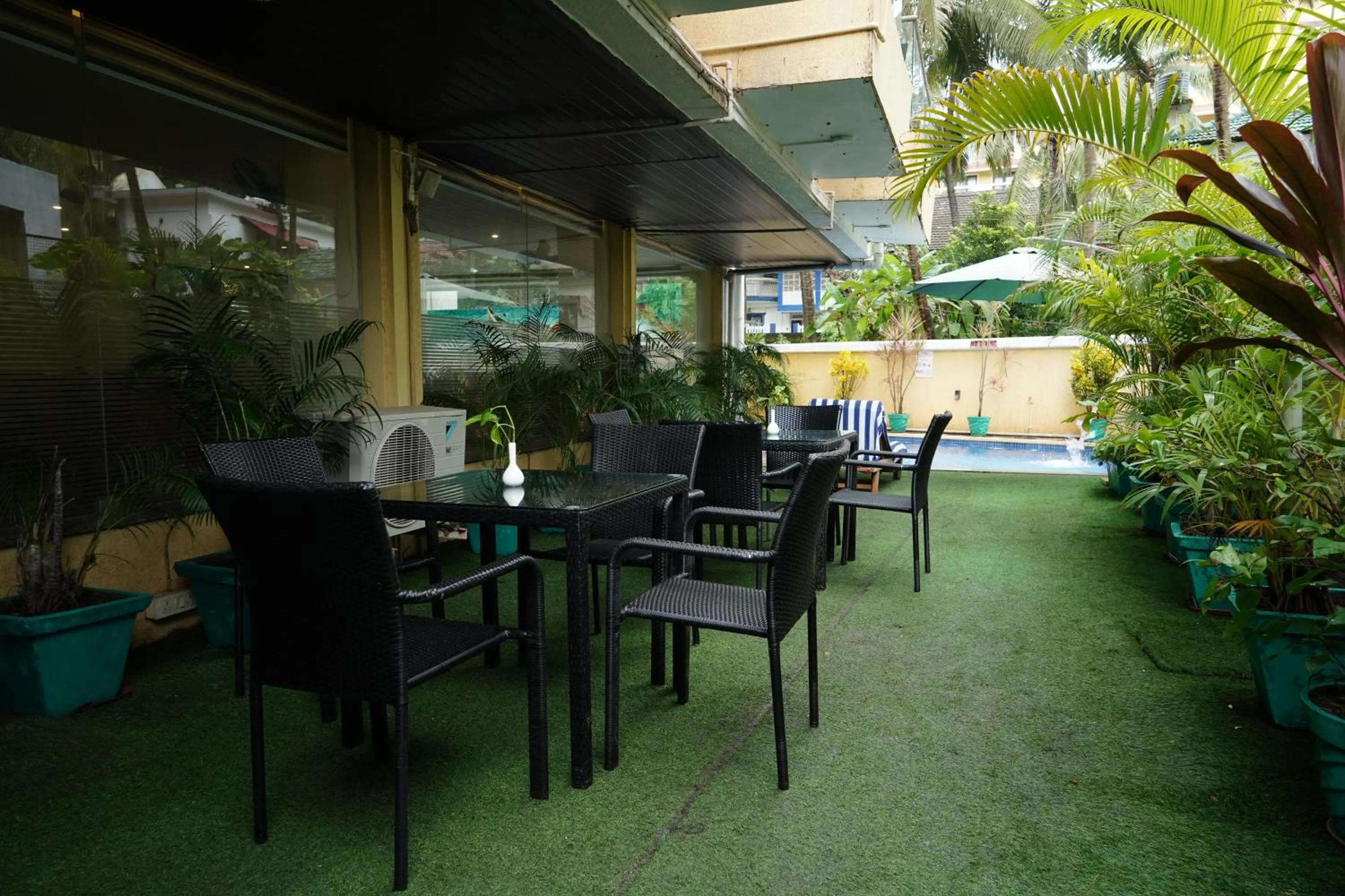 Garden view in Trevon Hotels & Resorts Goa