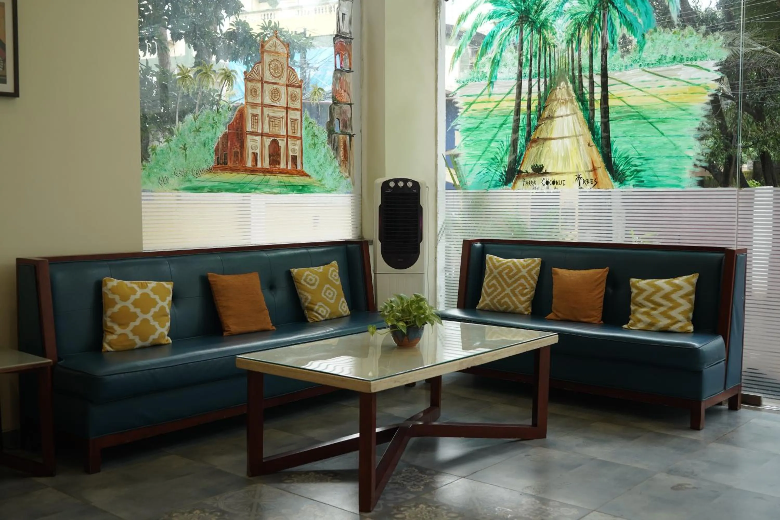 Seating area in Trevon Hotels & Resorts Goa