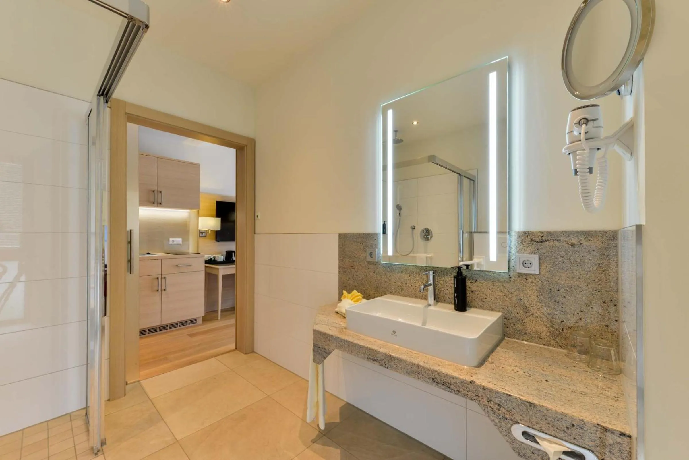 Bathroom in Hotel Pöker