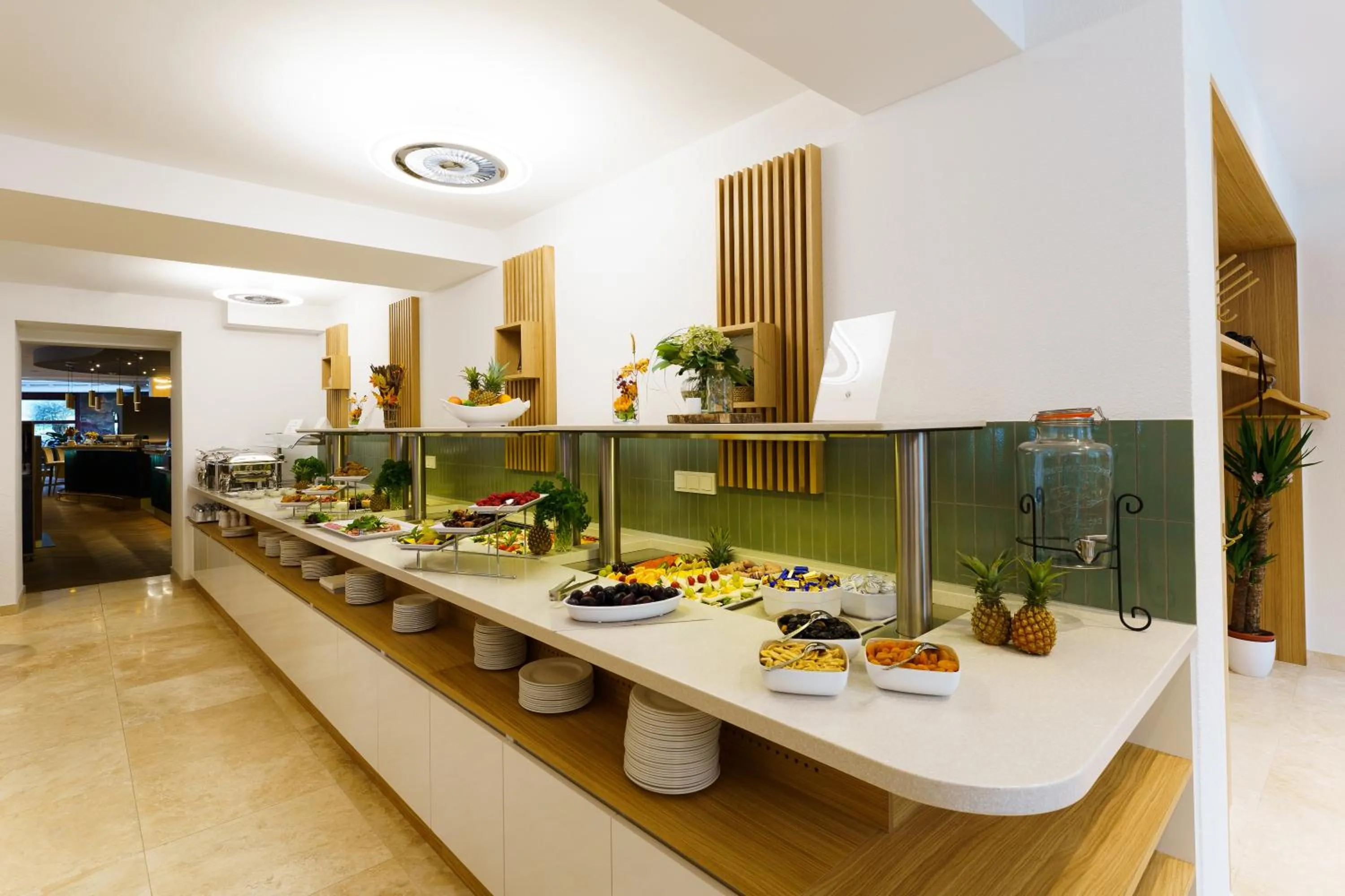 Food and drinks in Hotel Wilder Mann