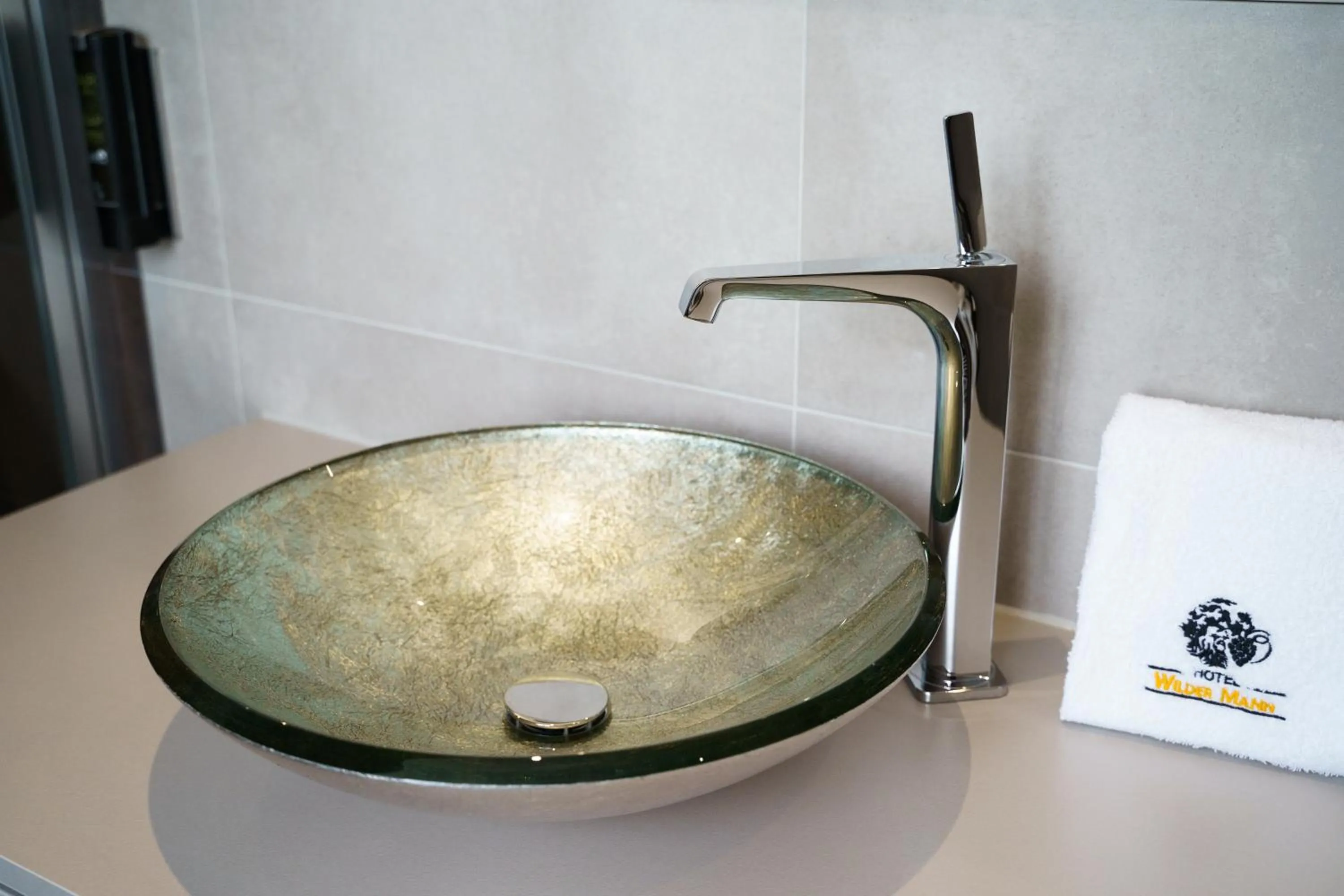 Decorative detail in Hotel Wilder Mann