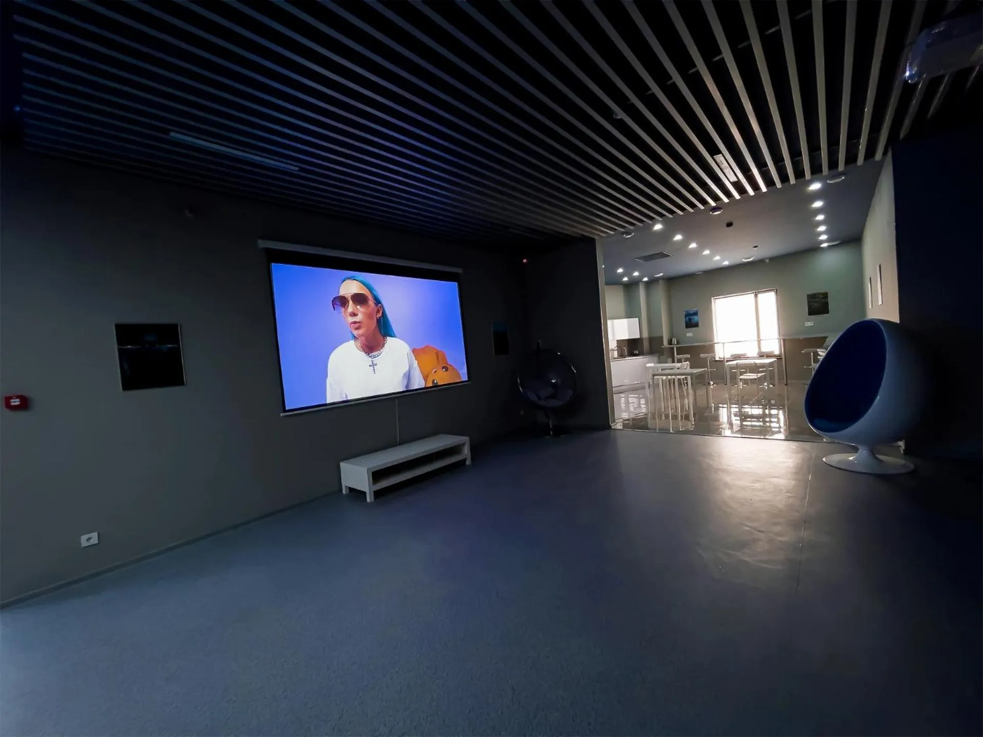 TV and multimedia in CAPS LOCK Future Hotel