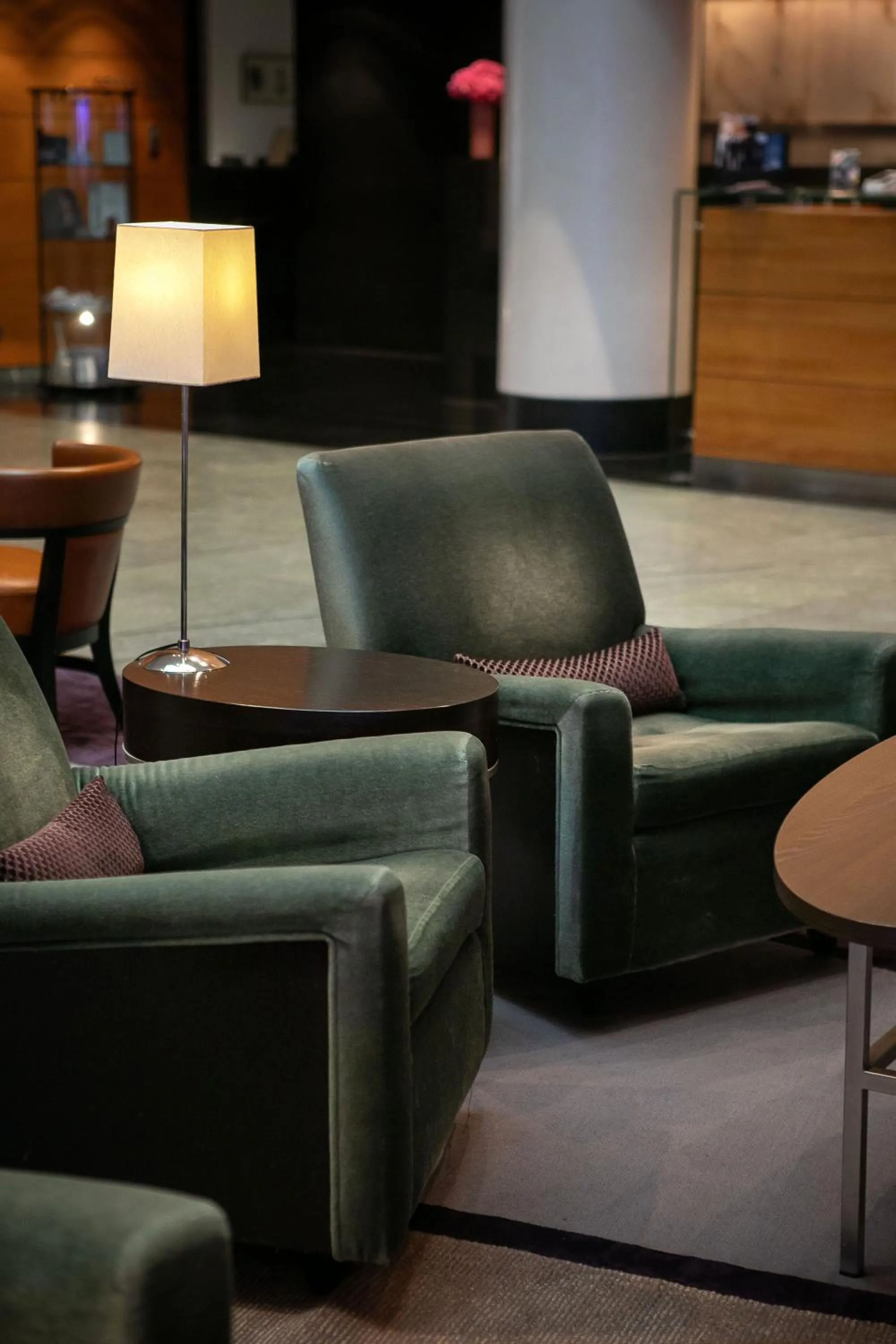 Lobby or reception in Grand Hyatt Berlin