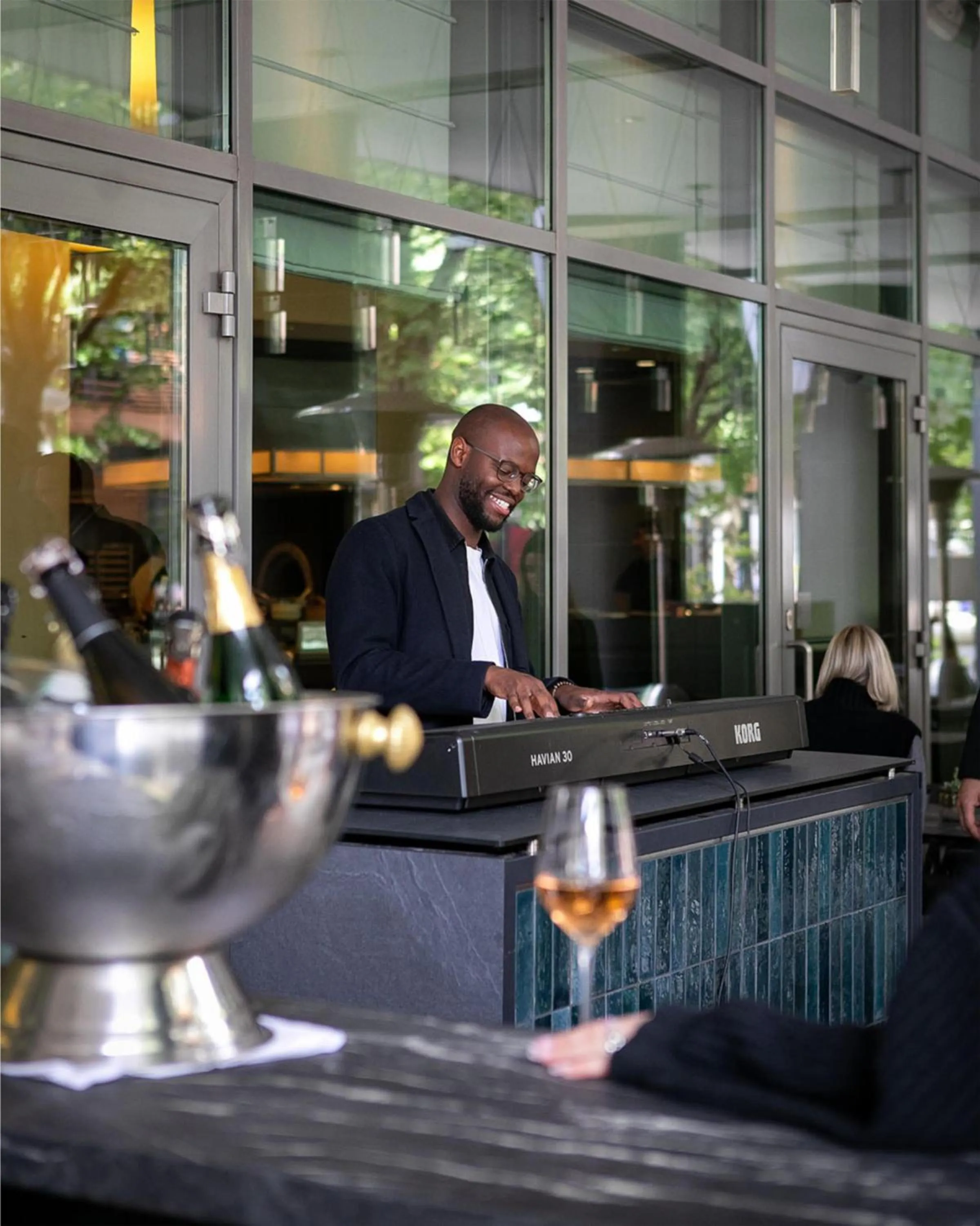 Food and drinks in Grand Hyatt Berlin