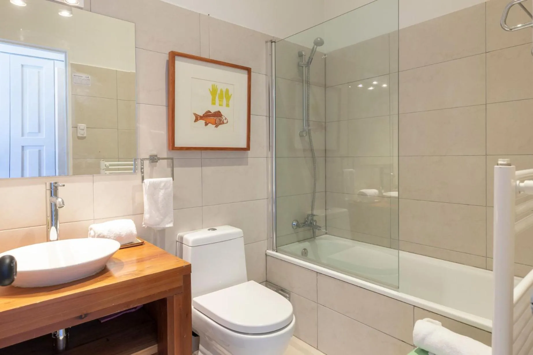 Toilet in Casablu Hotel