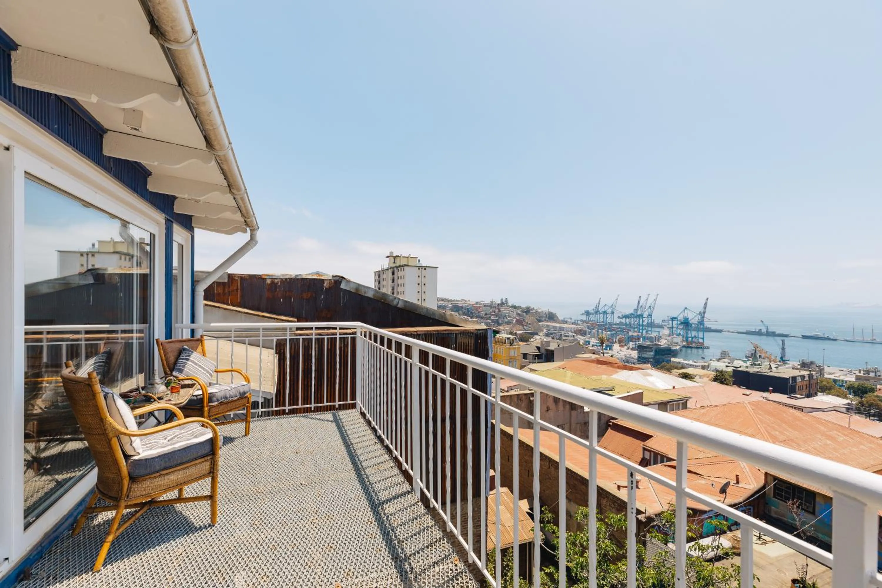 Balcony/Terrace in Casablu Hotel