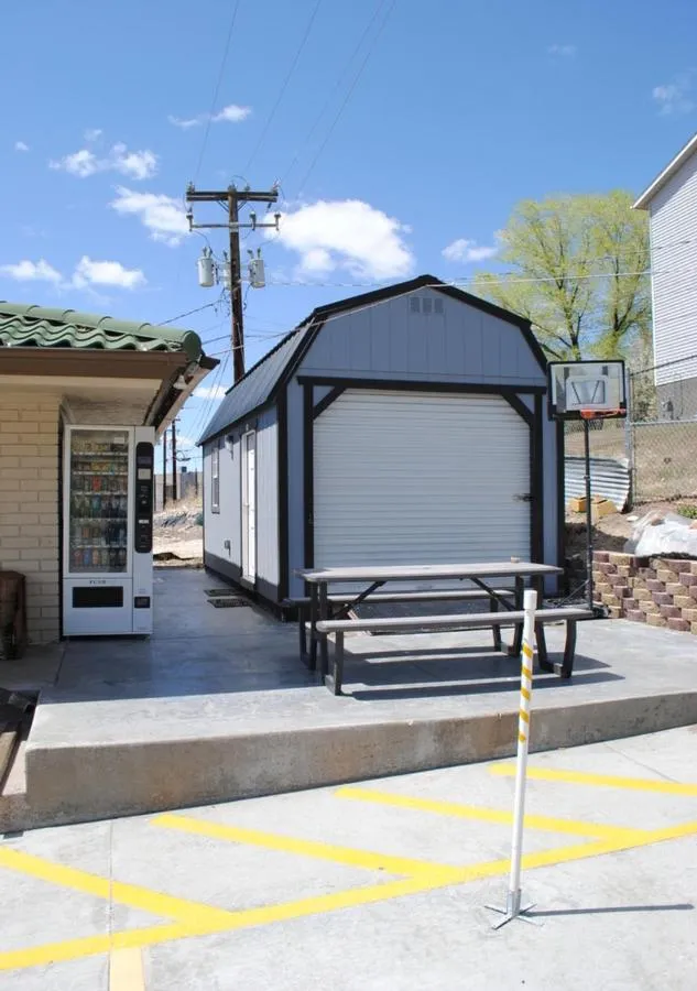 Property building in American inn