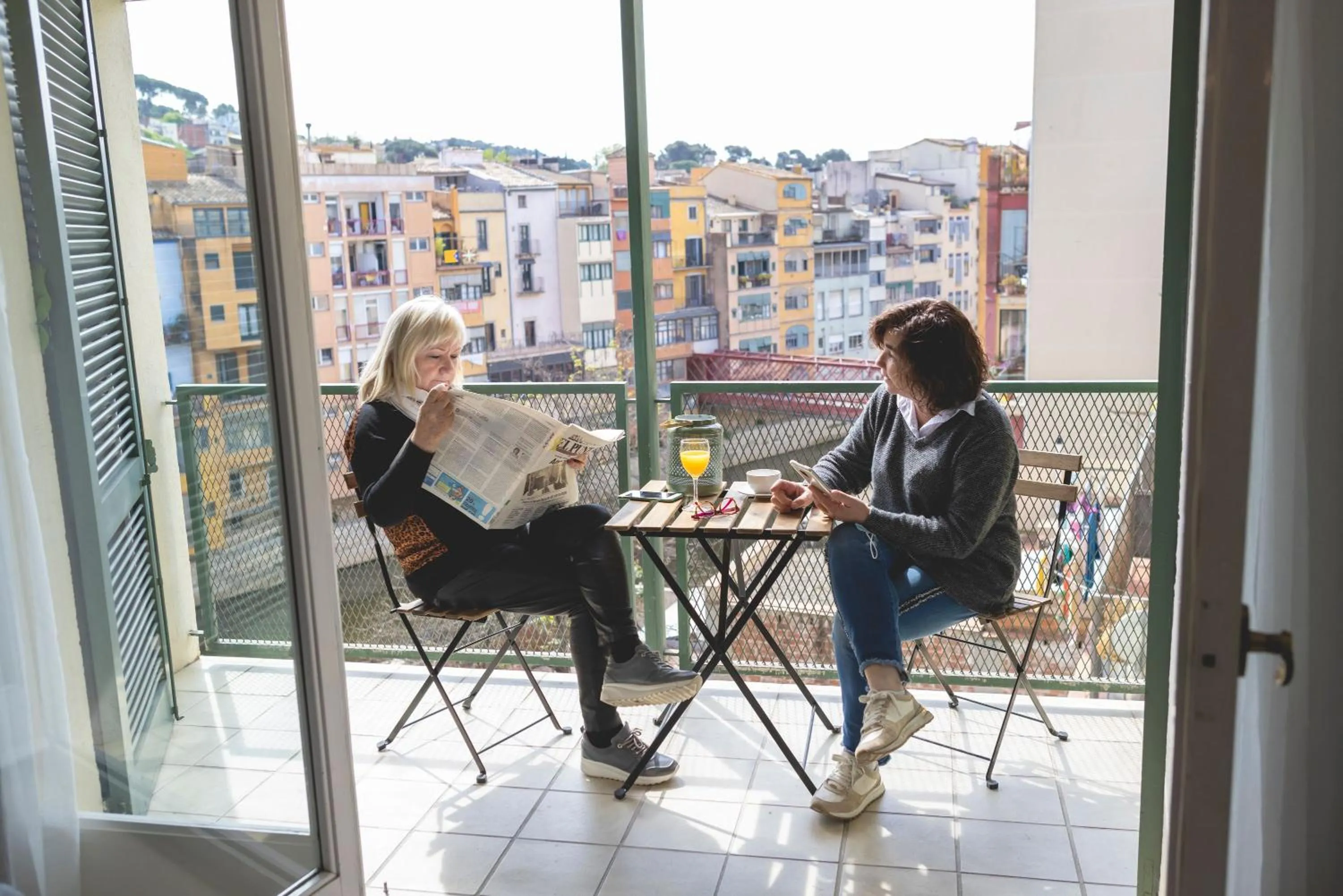 Balcony/Terrace in Bravissimo Plaça de la Independència, Morning Sun
