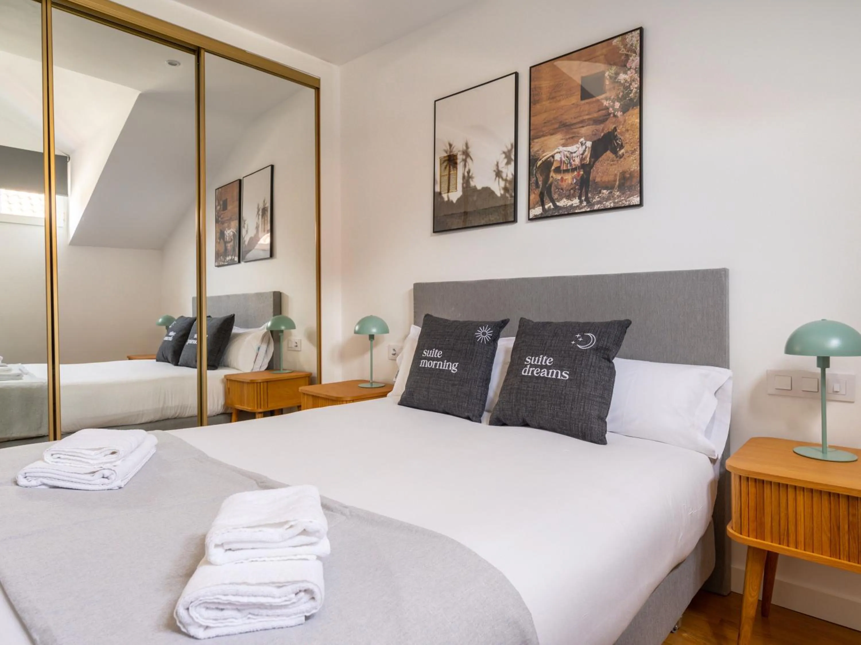 Bed in Limehome Madrid San Lorenzo