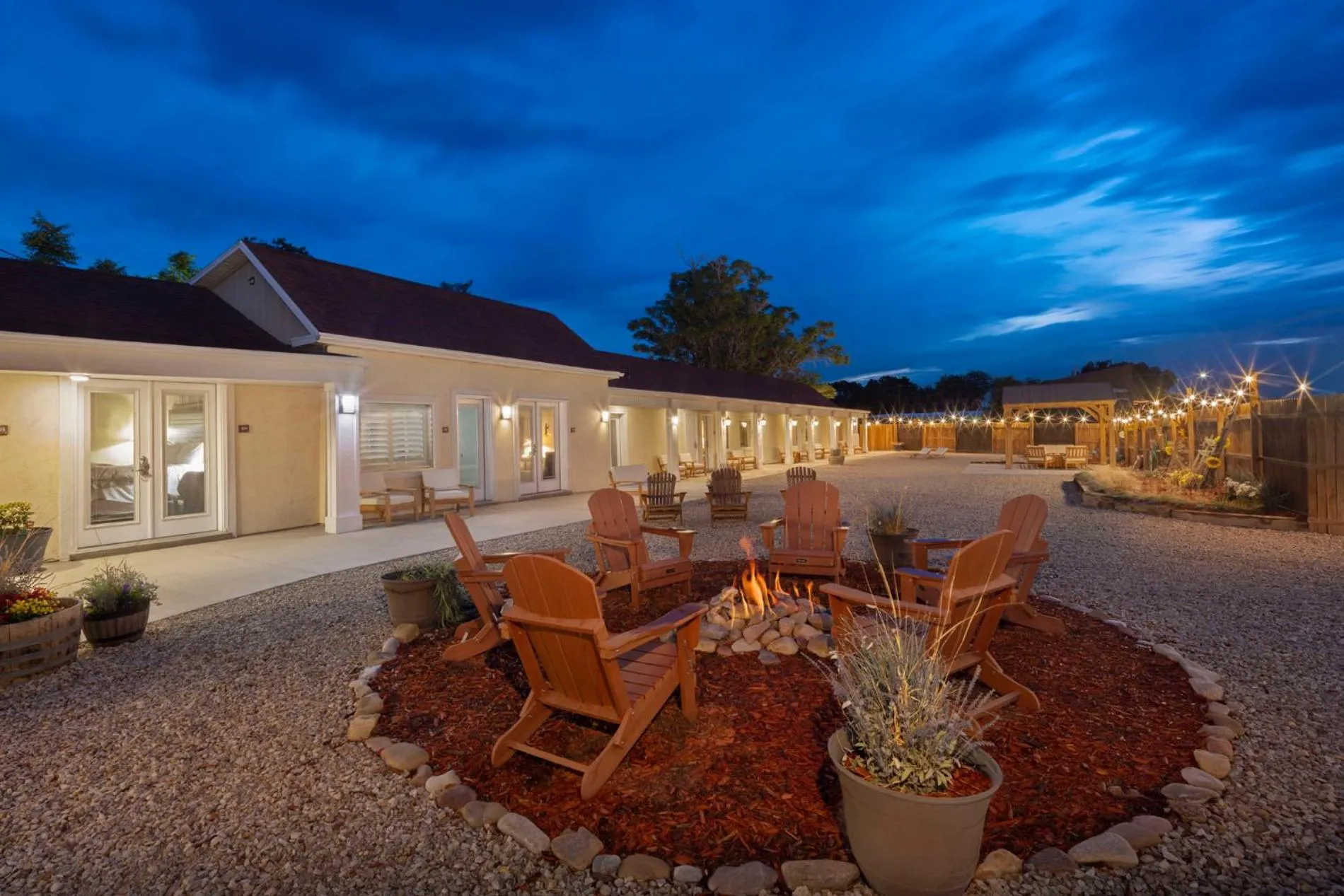 Property building in River Rock Inn B&B