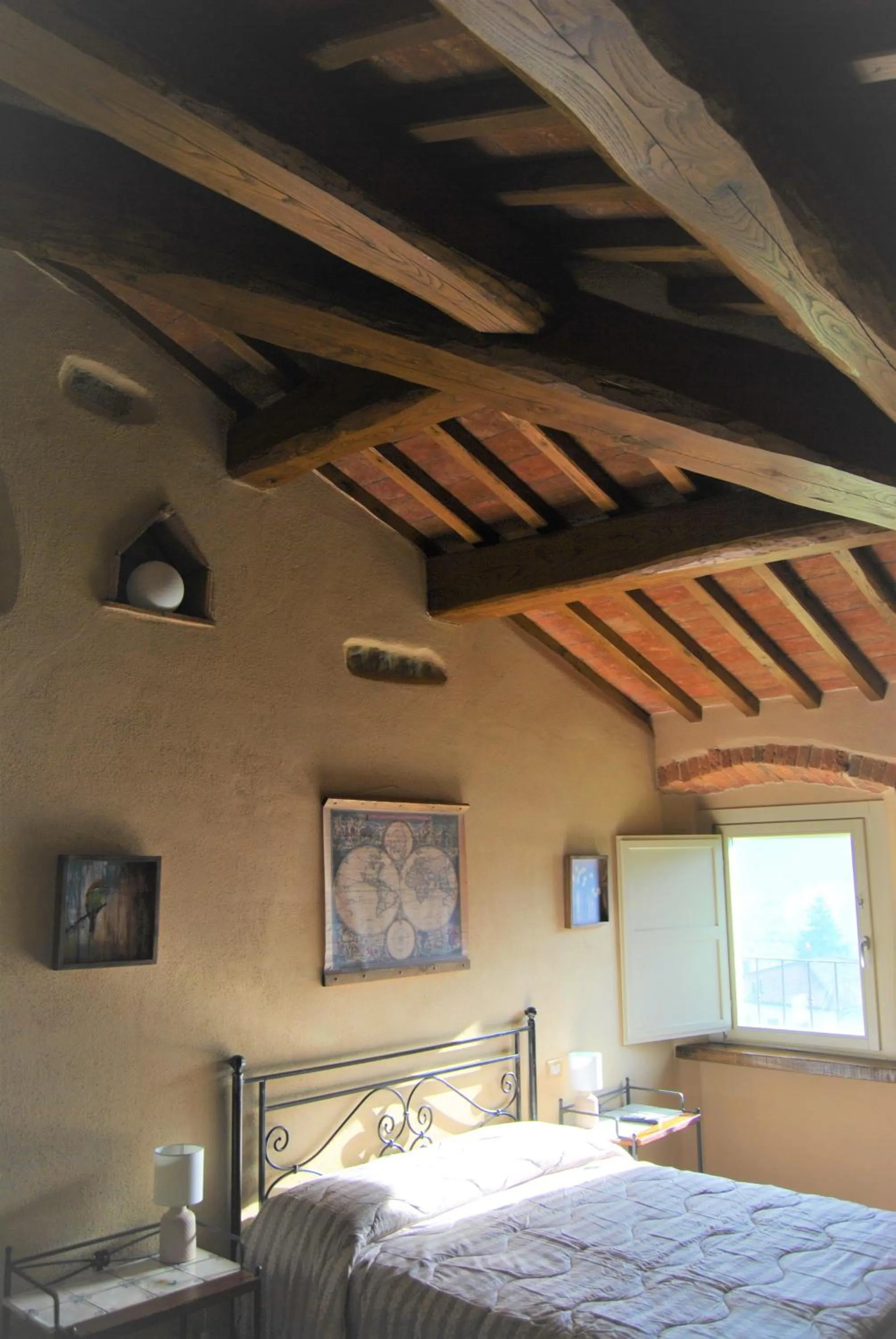 Bedroom, Bed in La valle B&B