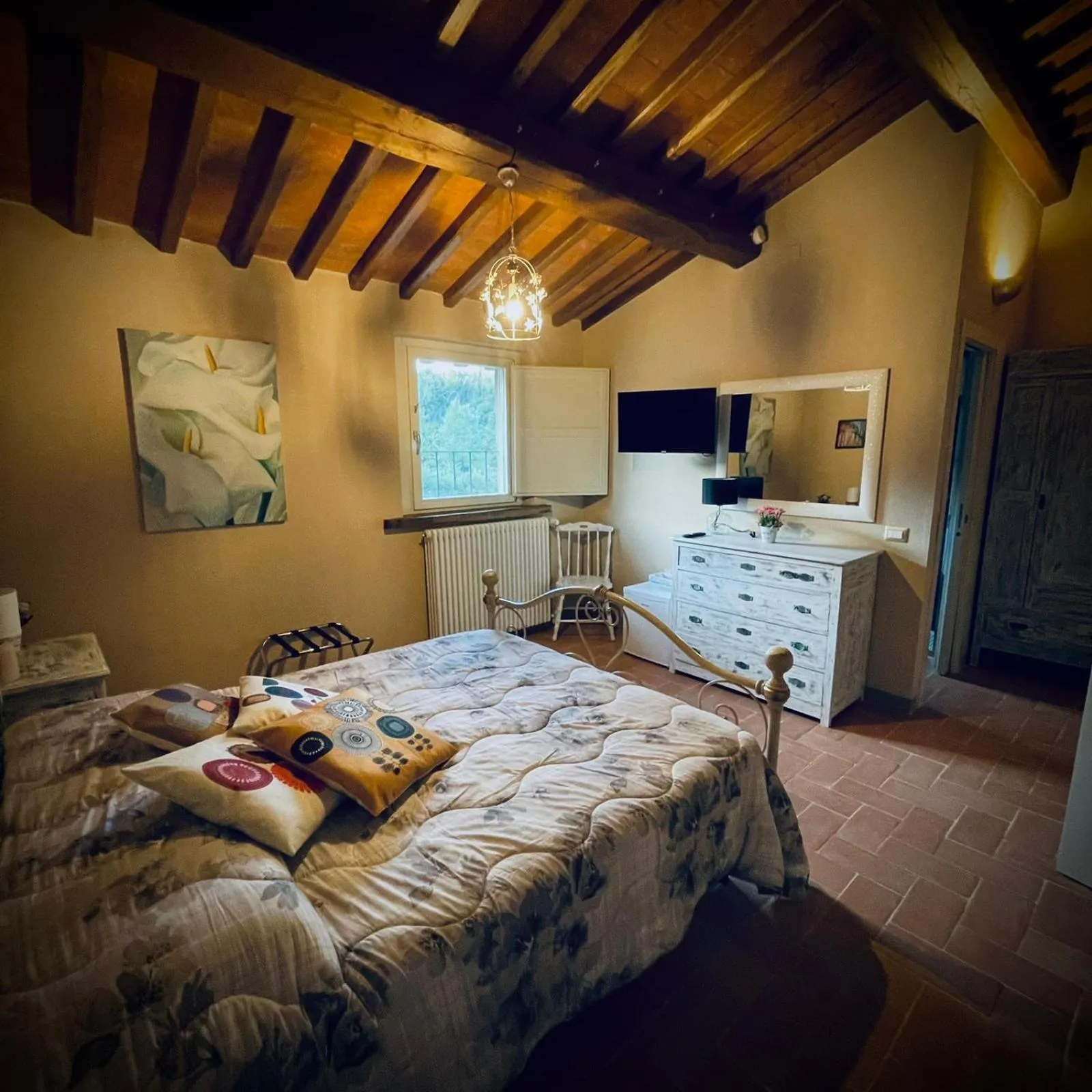 Photo of the whole room, Bed in La valle B&B