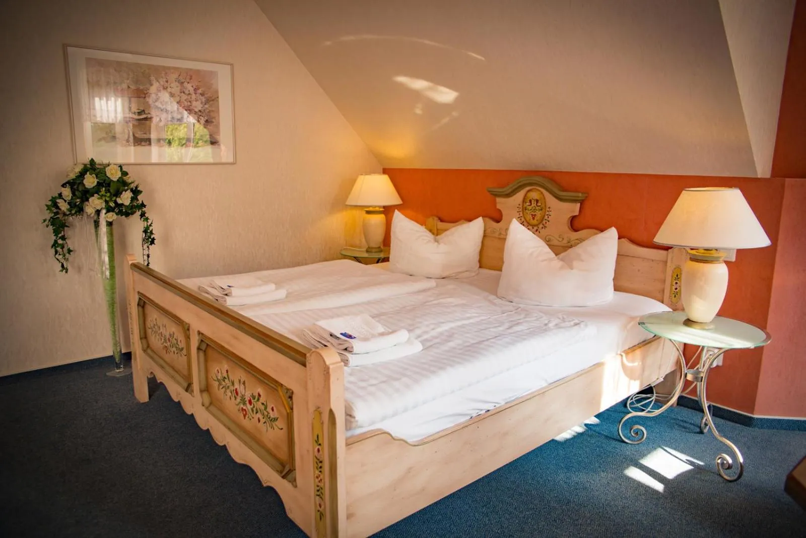 Bed in Hotel & Restaurant Waldschlösschen
