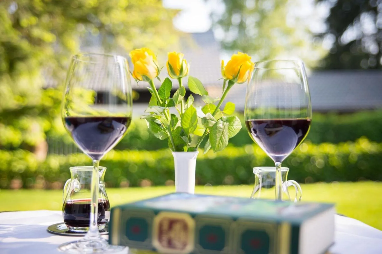 Garden in Hotel & Restaurant Waldschlösschen