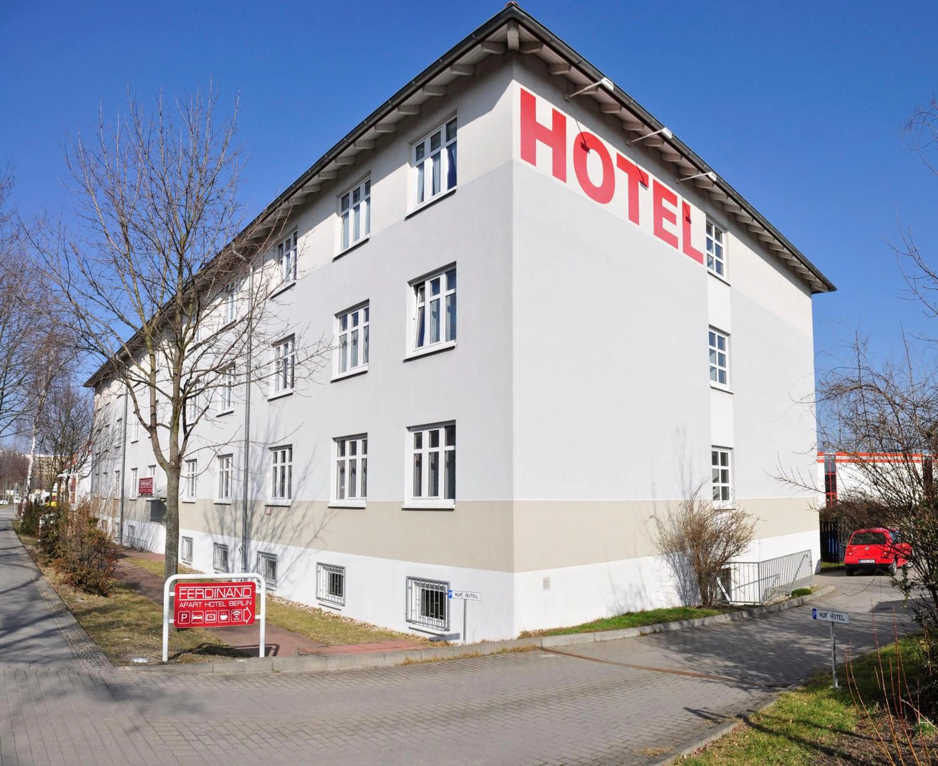 Property building in Apart Hotel Ferdinand Berlin