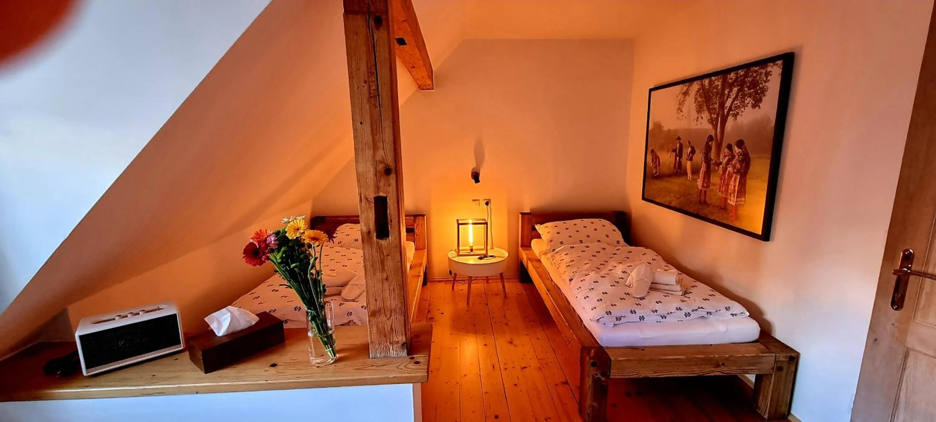 Bed in Konšelský šenk Domažlice