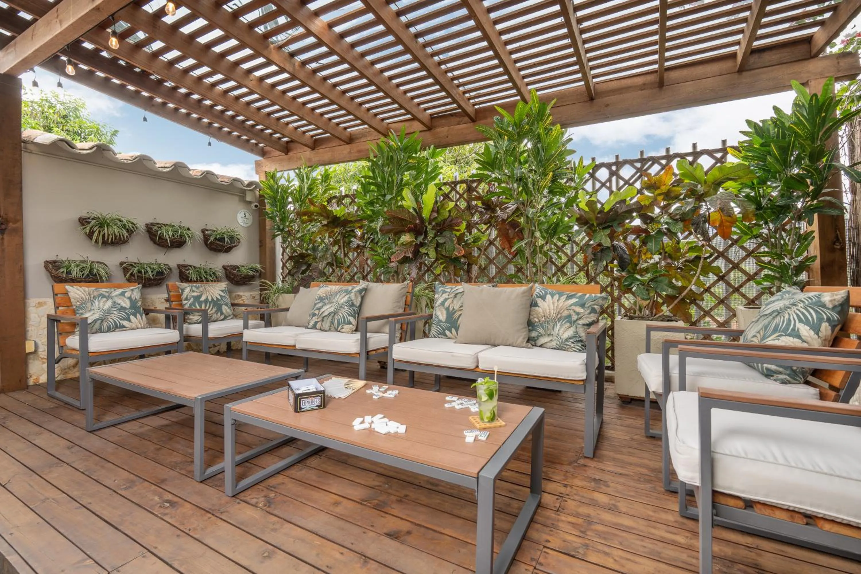 Balcony/Terrace in Casa Bixa Hotel Boutique -Santa Fe de Antioquia- Mayores de 12 años