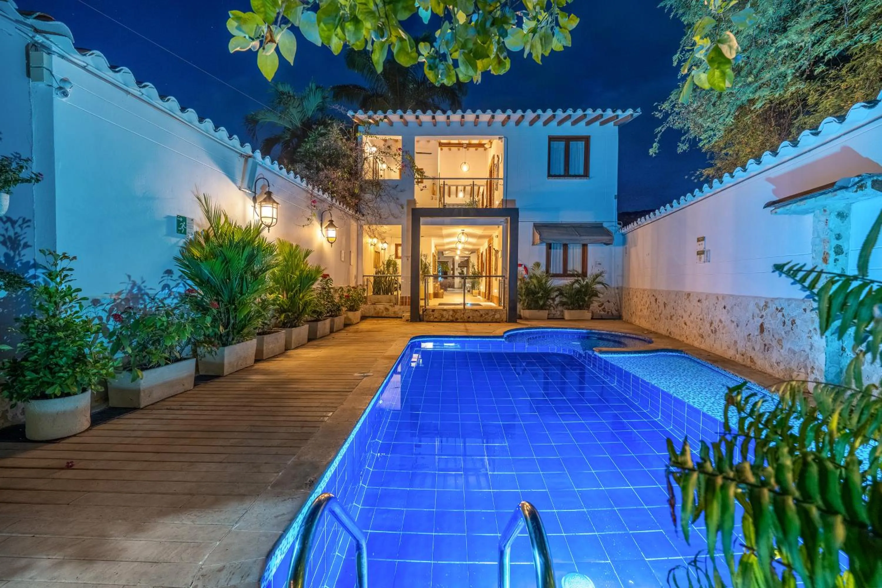 Swimming pool in Casa Bixa Hotel Boutique -Santa Fe de Antioquia- Mayores de 12 años