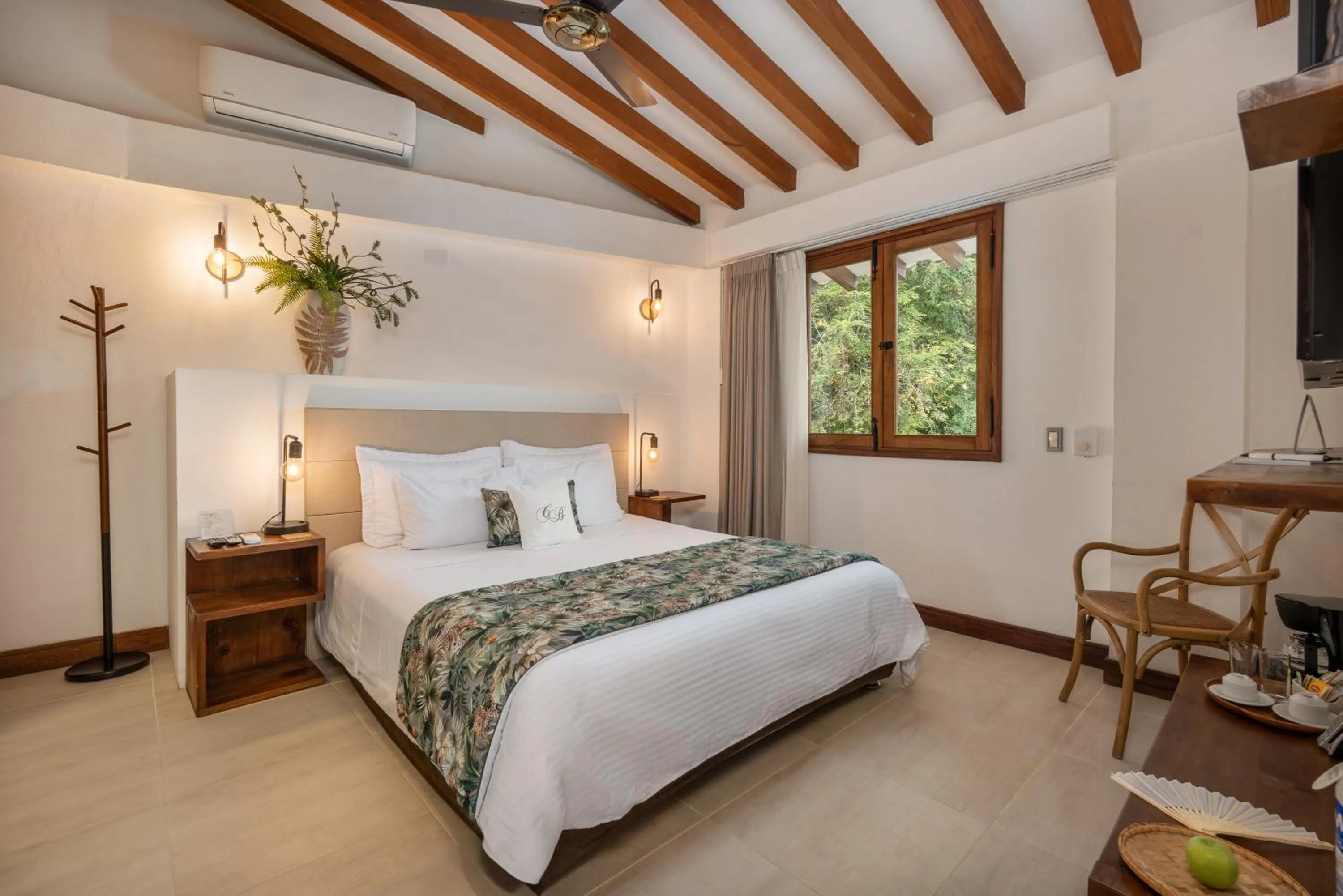 Bedroom, Bed in Casa Bixa Hotel Boutique -Santa Fe de Antioquia- Mayores de 12 años