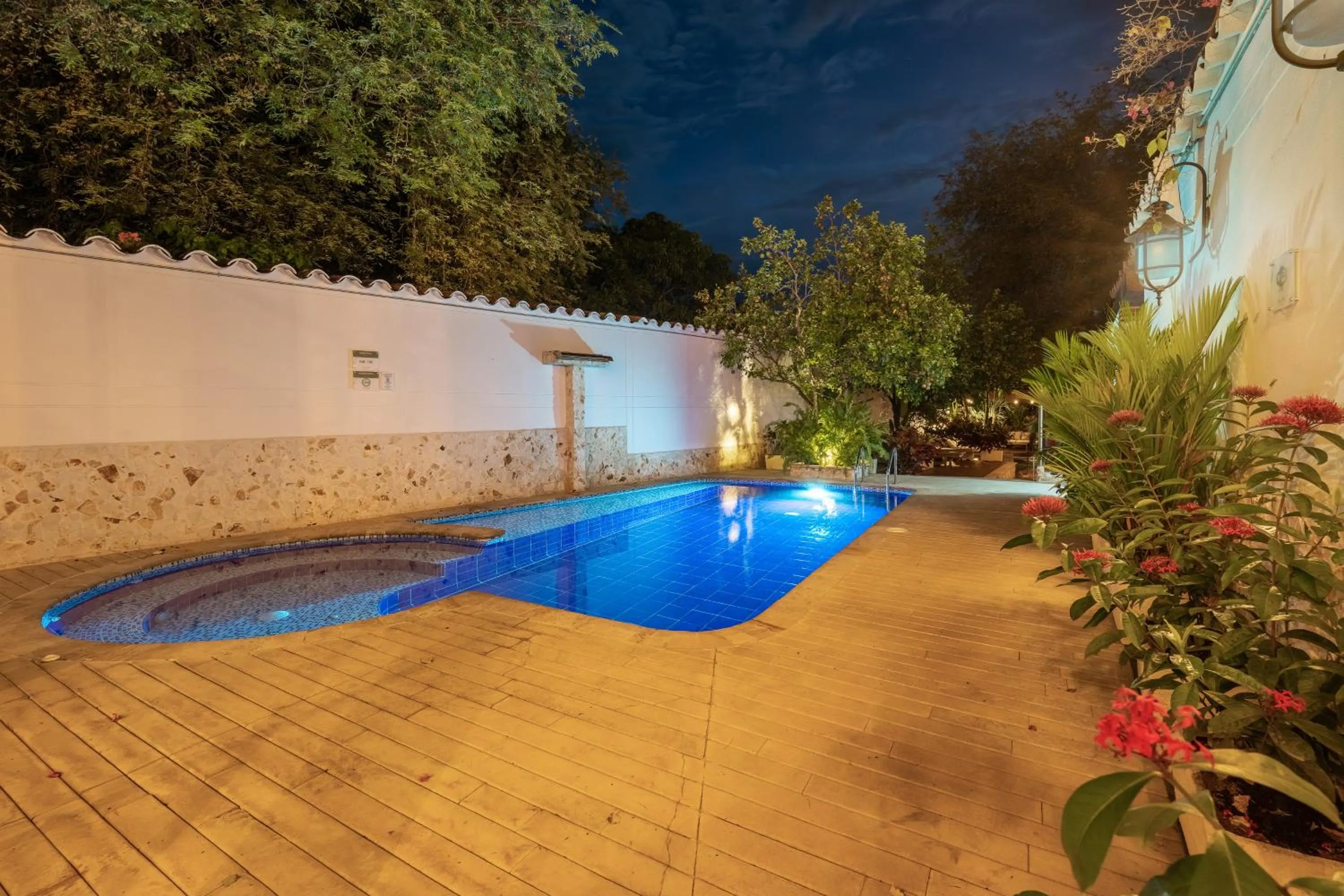 Swimming pool in Casa Bixa Hotel Boutique -Santa Fe de Antioquia- Mayores de 12 años