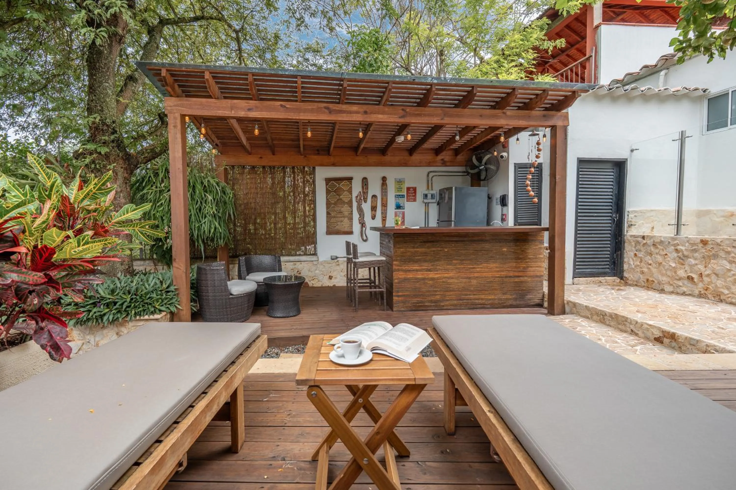 Balcony/Terrace in Casa Bixa Hotel Boutique -Santa Fe de Antioquia- Mayores de 12 años